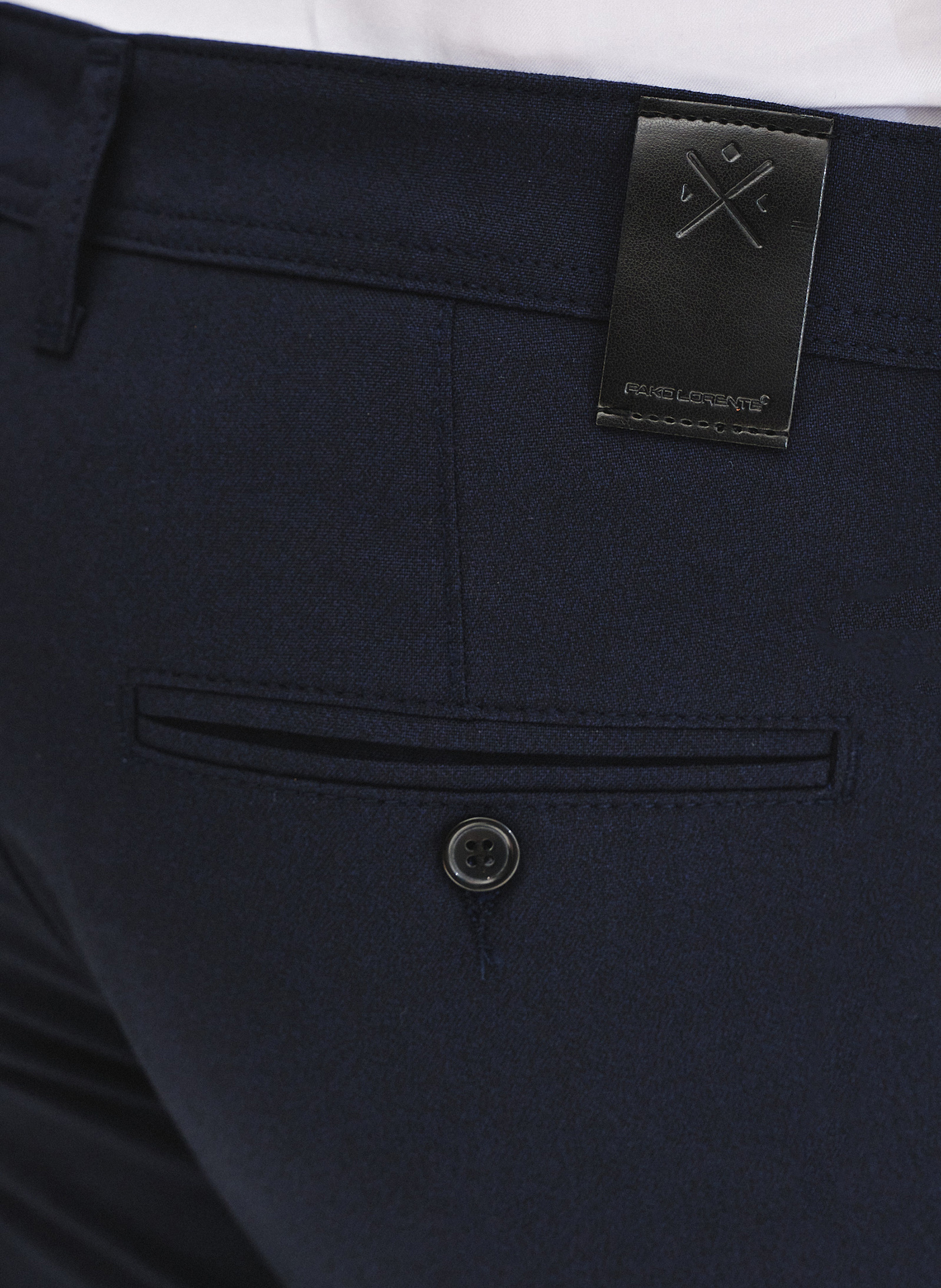 Męskie granatowe spodnie - Pako Lorente