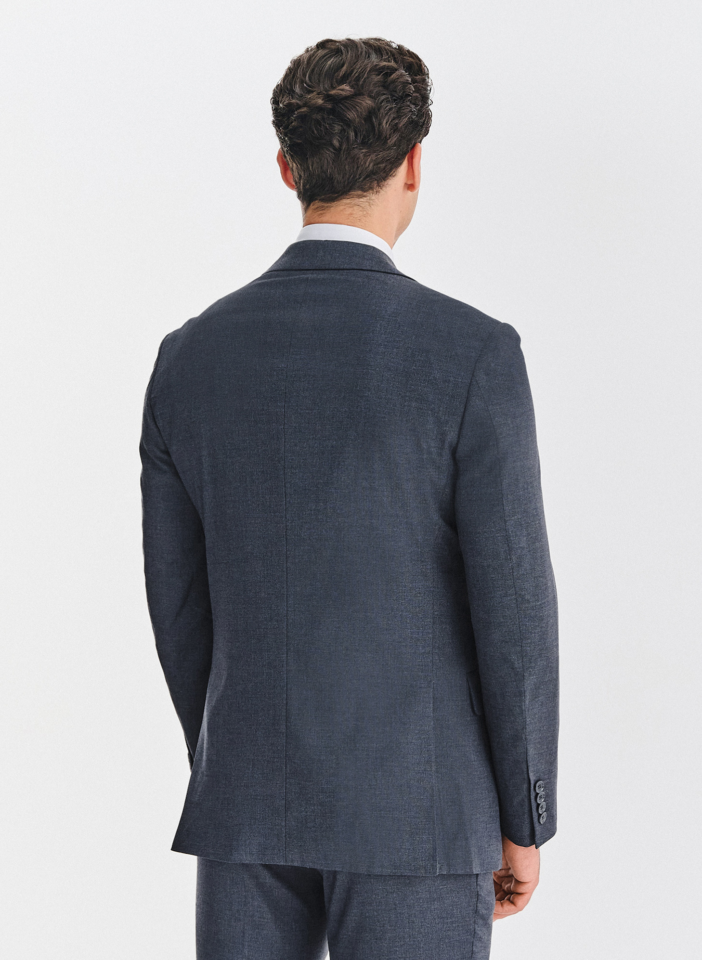 PAKO LORENTE - Granatowa marynarka garniturowa - Pako Lorente