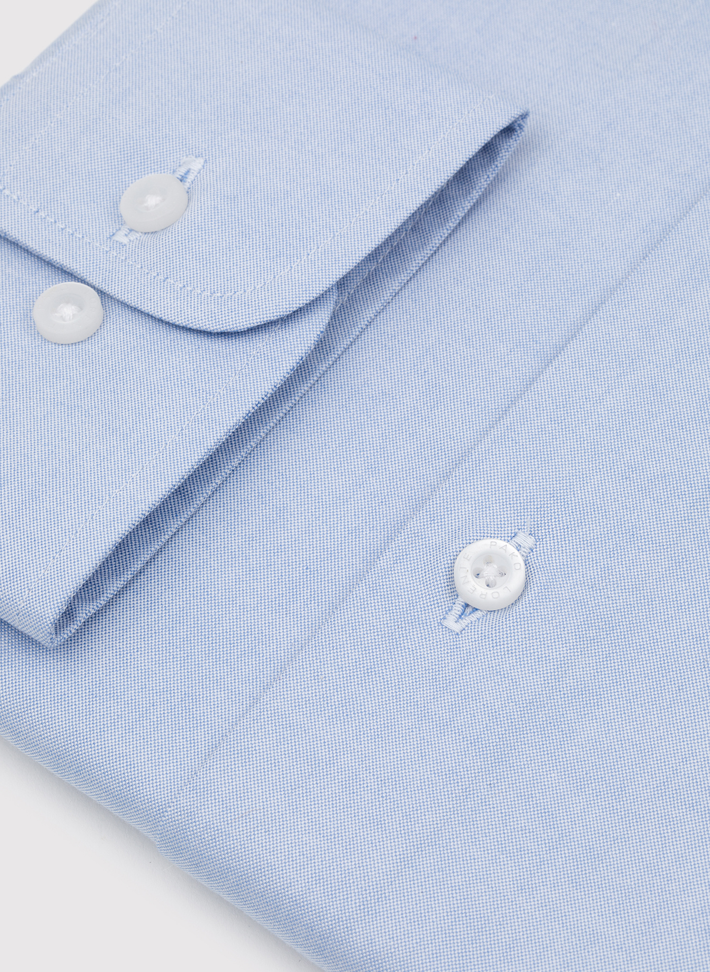 Gładka koszula męska w kolorze niebieskim - Pako Lorente