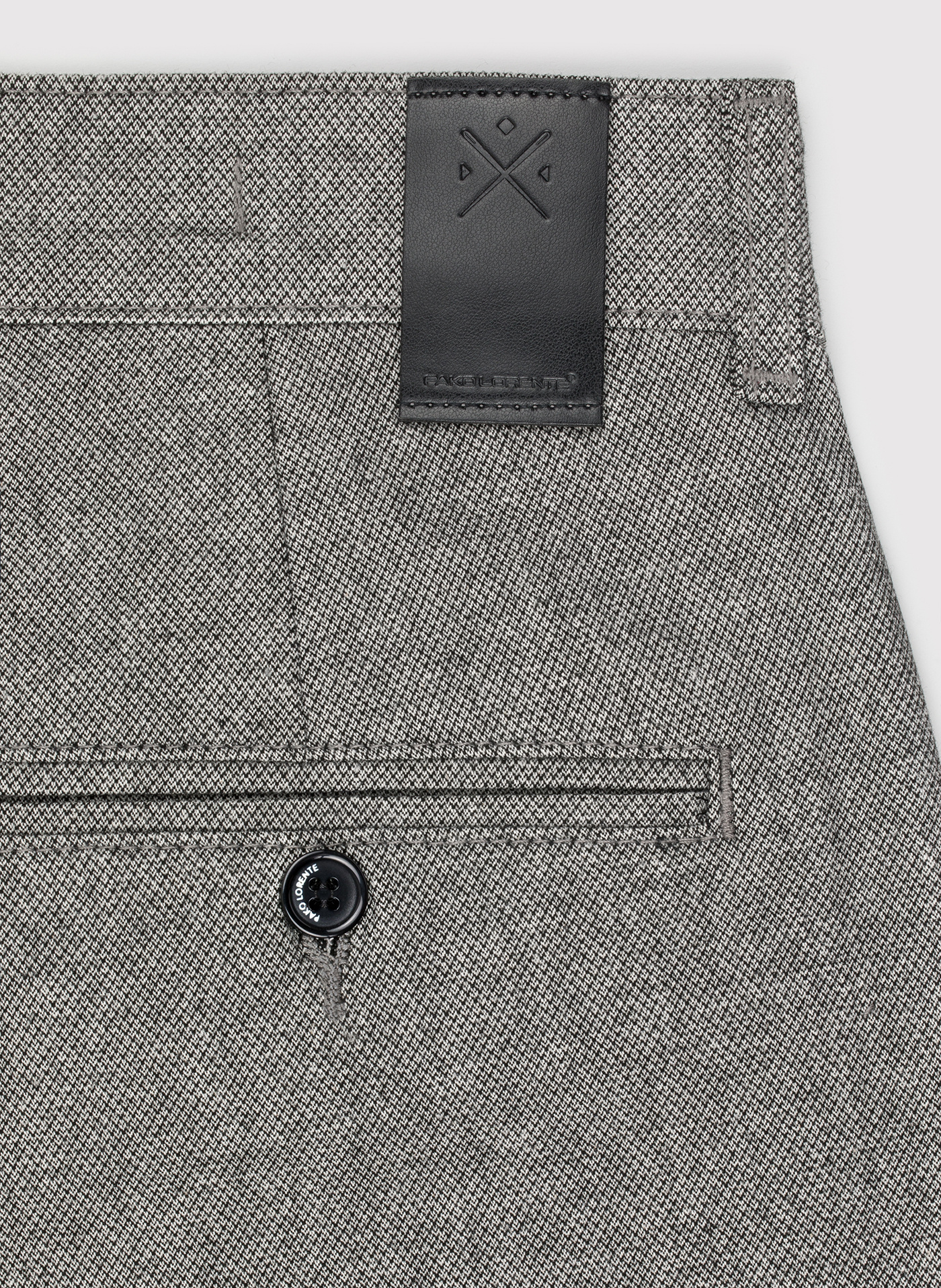 PAKO LORENTE - Szare spodnie chino - Pako Lorente