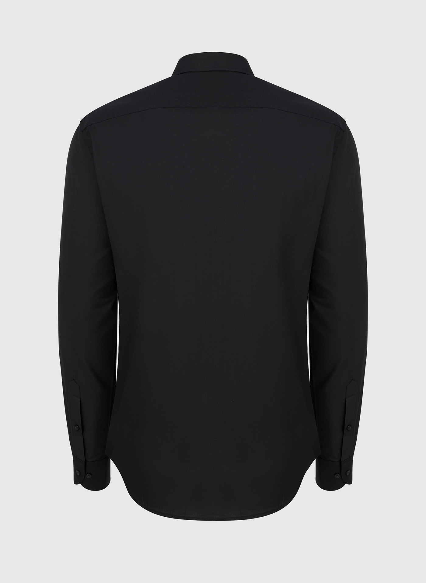 Męska elegancka koszula w kolorze czarnym - Pako Lorente