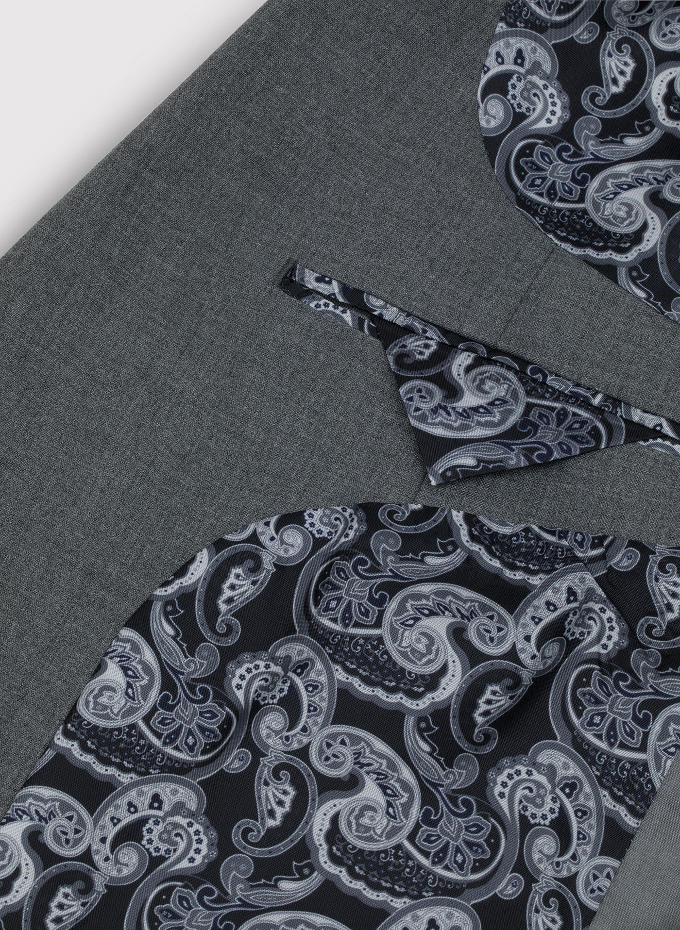 Szara gładka marynarka garniturowa - Pako Lorente