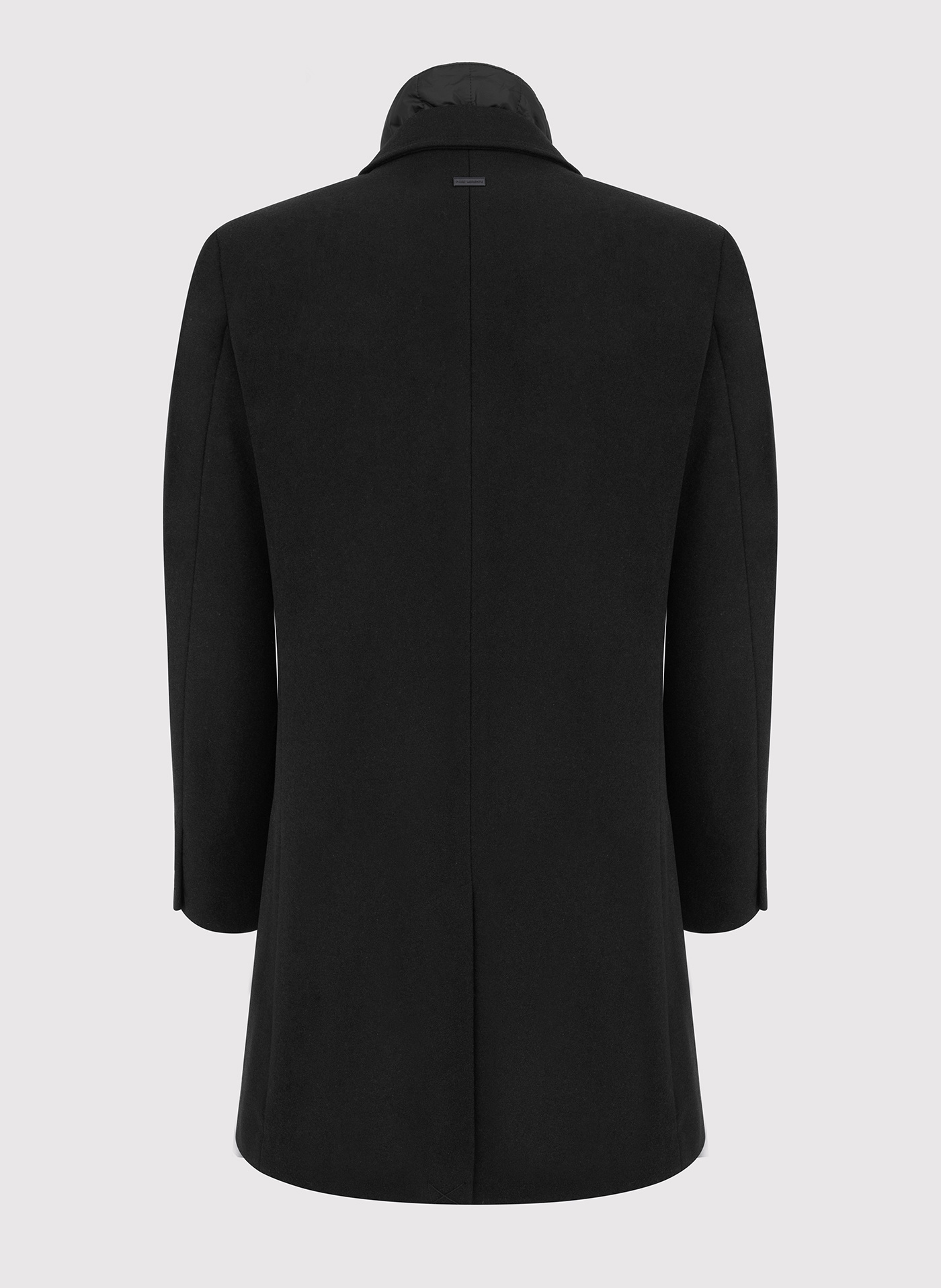 Męski płaszcz z wełną w kolorze czarnym - Pako Lorente