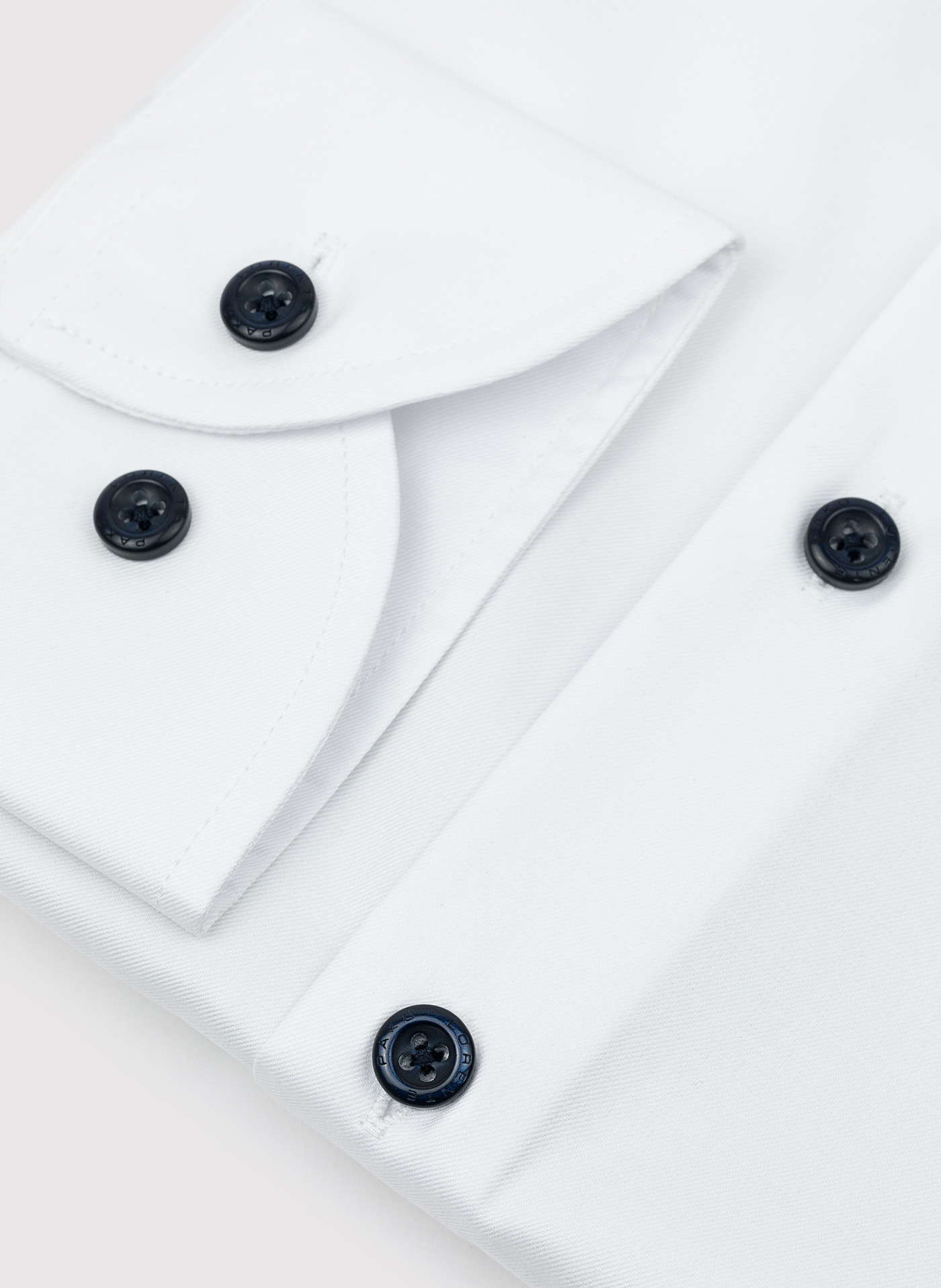 Biała koszula męska z bawełny P24SP-1X-036-B-S - Pako Lorente - Pako Lorente