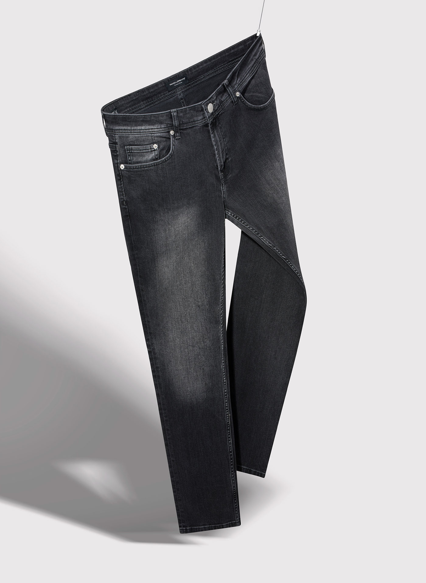 Szare jeansowe spodnie męskie - Pako Lorente