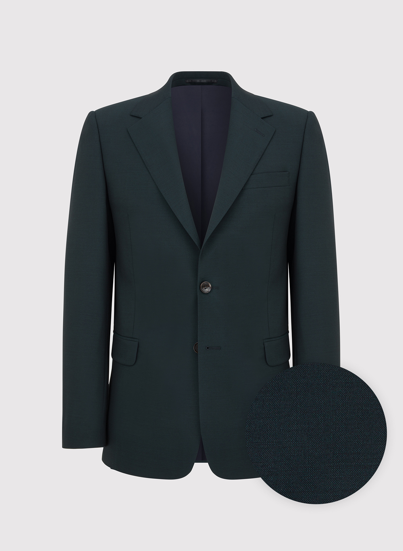 Wełniana marynarka garniturowa w kolorze zielonym - Pako Lorente