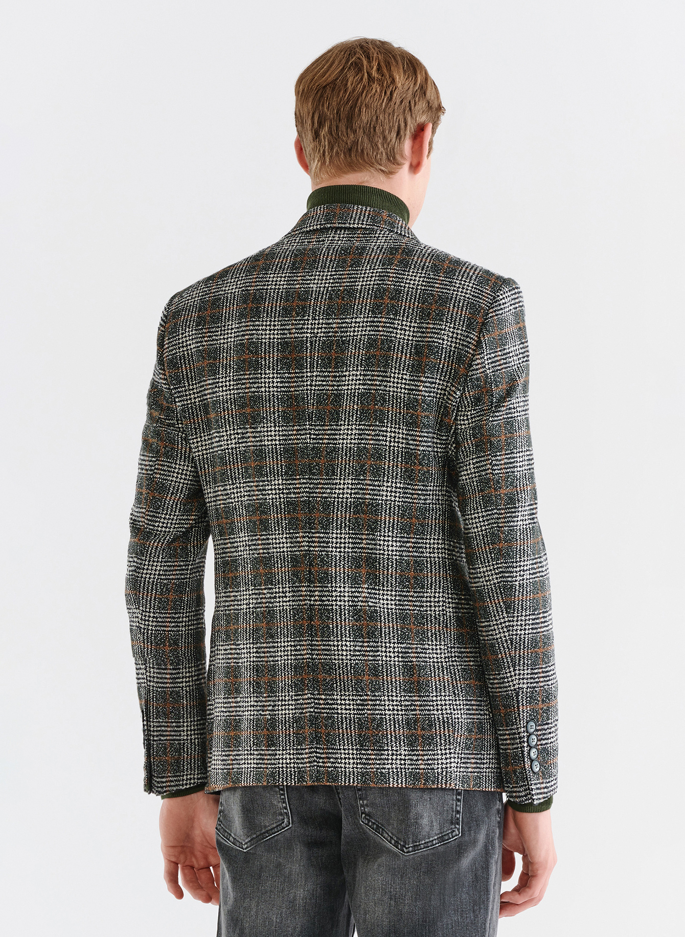 Marynarka casualowa w kratę - Pako Lorente