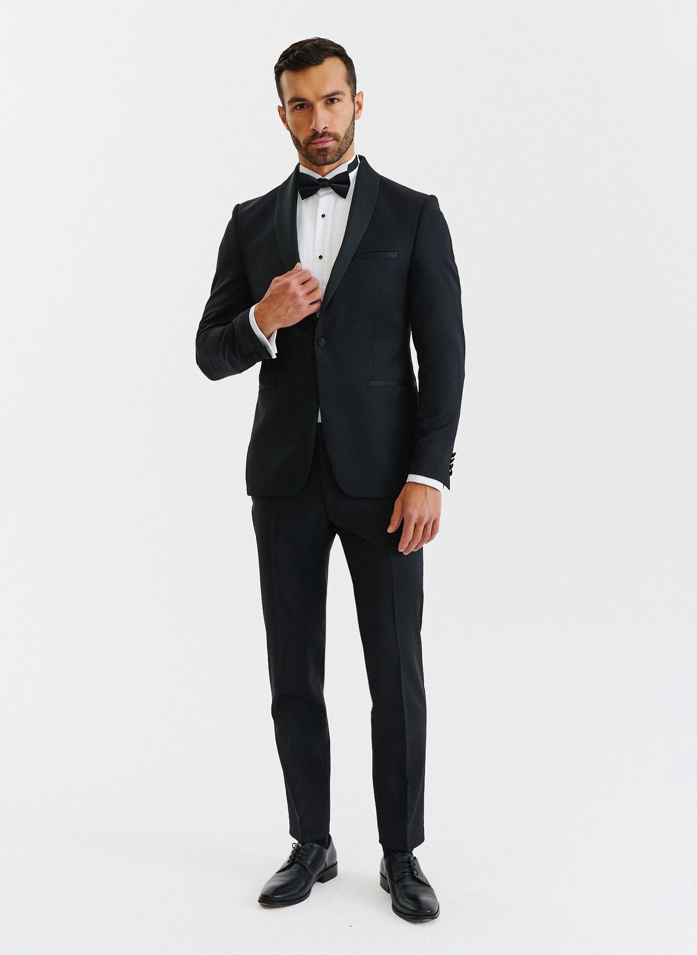 Spodnie smokingowe P000B-6S-001-C-S - Pako Lorente