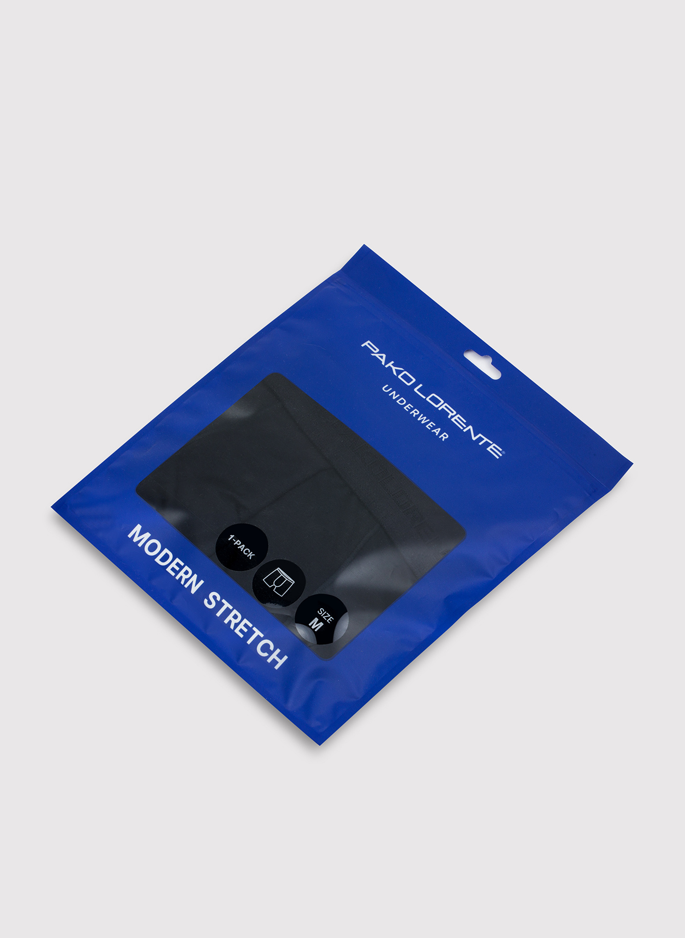 PAKO LORENTE - Męskie bokserki w kolorze czarnym - Pako Lorente