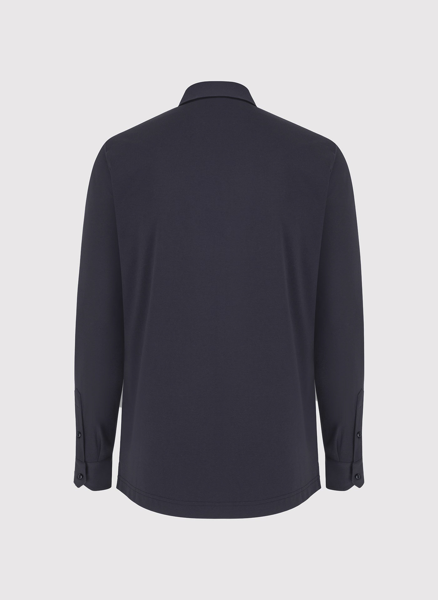 Grafitowa koszula z dzianiny - Pako Lorente