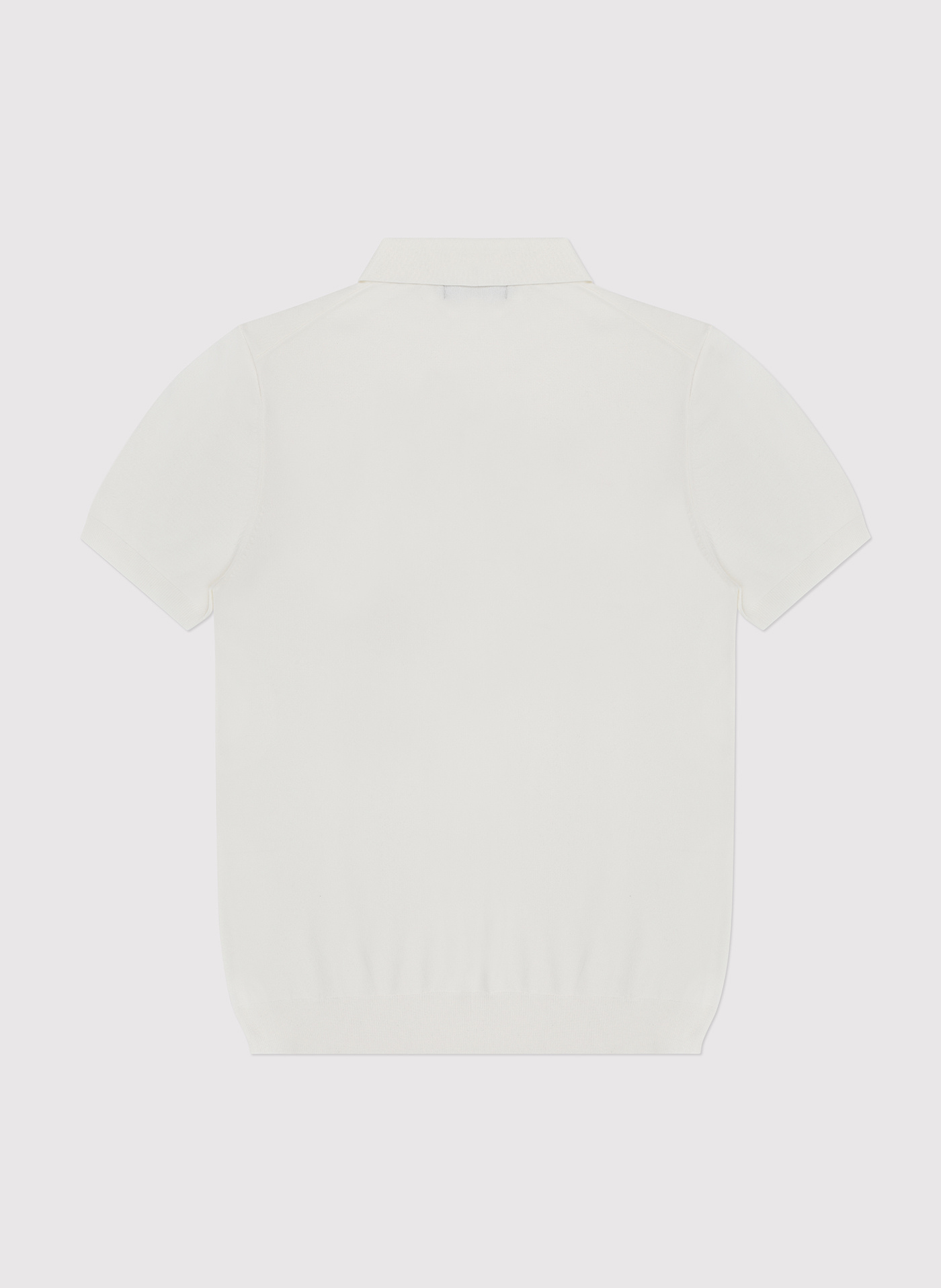 Biały t-shirt polo - Pako Lorente