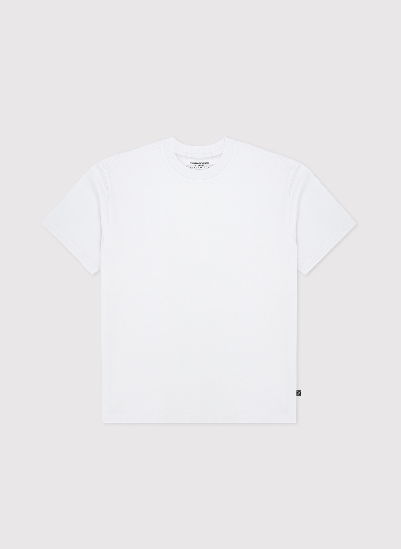 Biały męski t-shirt basic - Pako Lorente