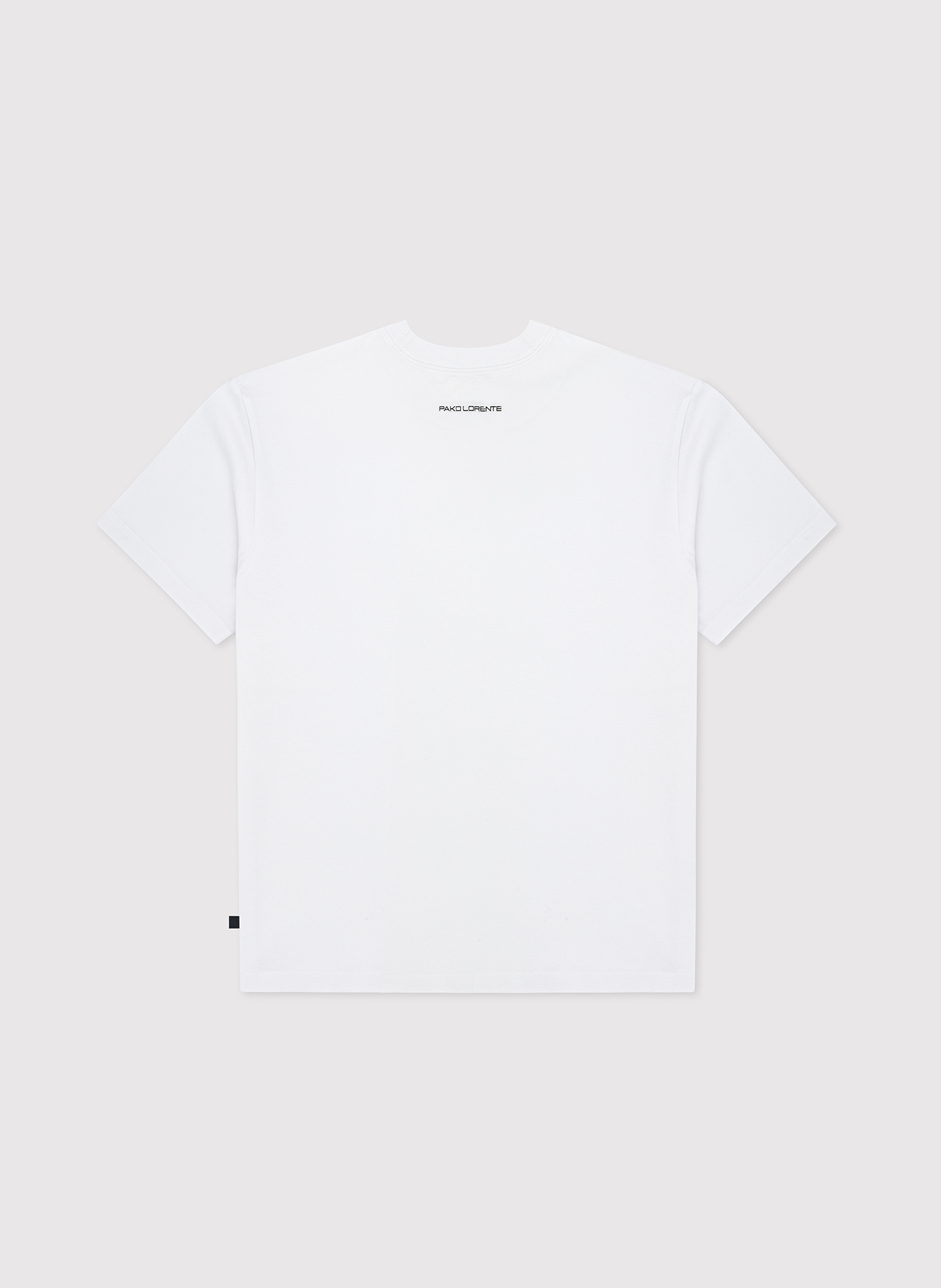 Biały męski t-shirt basic - Pako Lorente