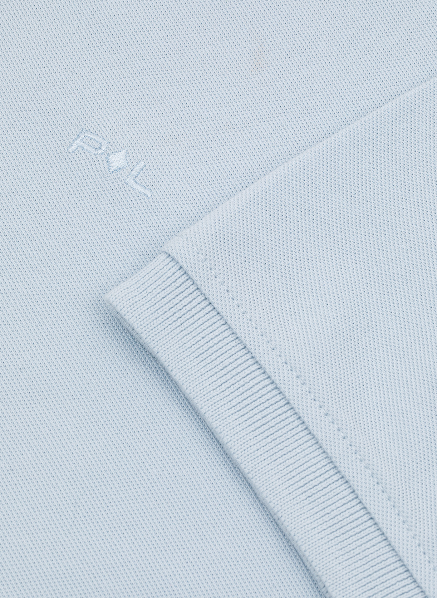 Gładki t-shirt polo w błękitnym kolorze - Pako Lorente