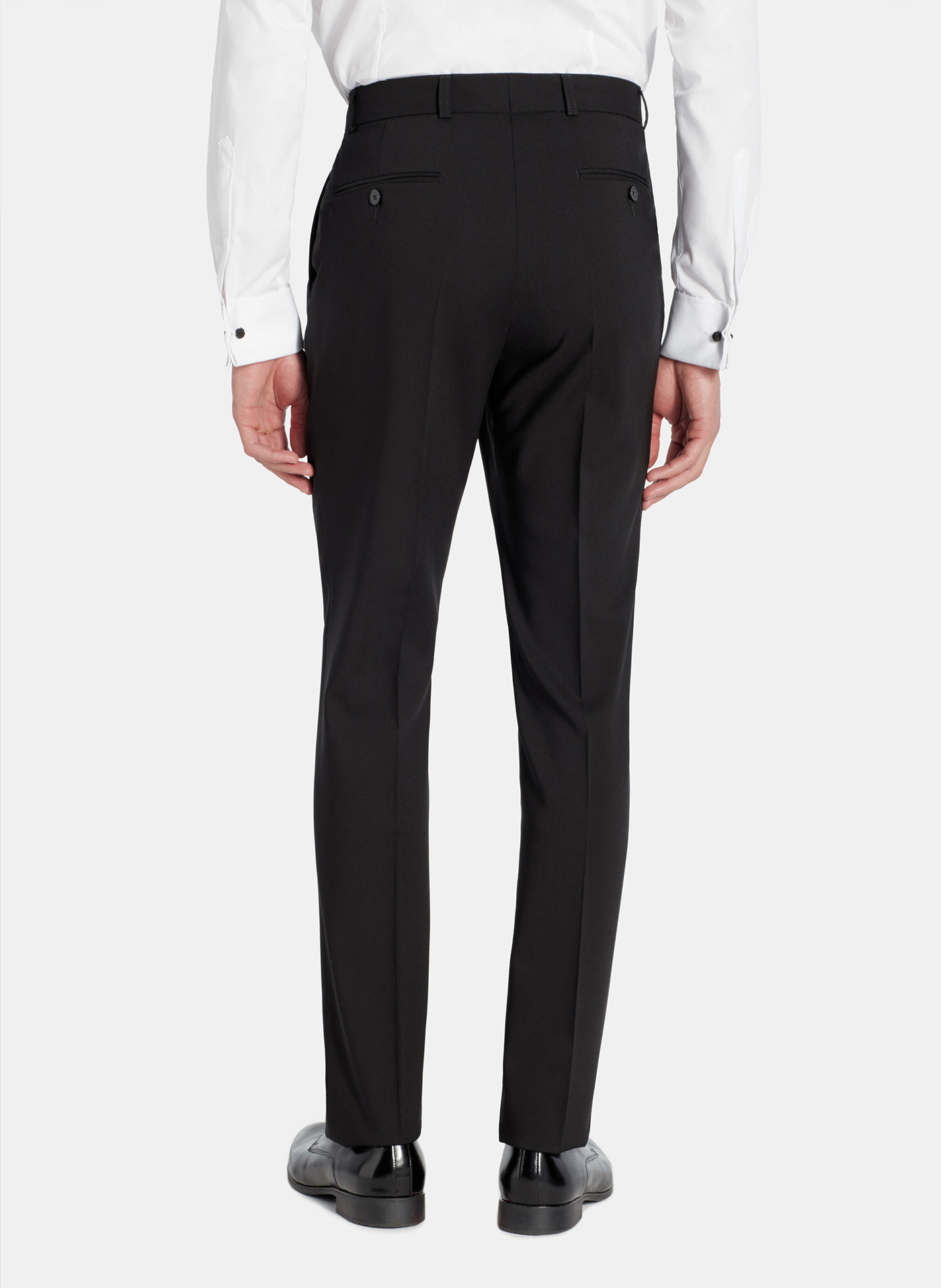 PAKO LORENTE - Czarne spodnie smokingowe - Pako Lorente