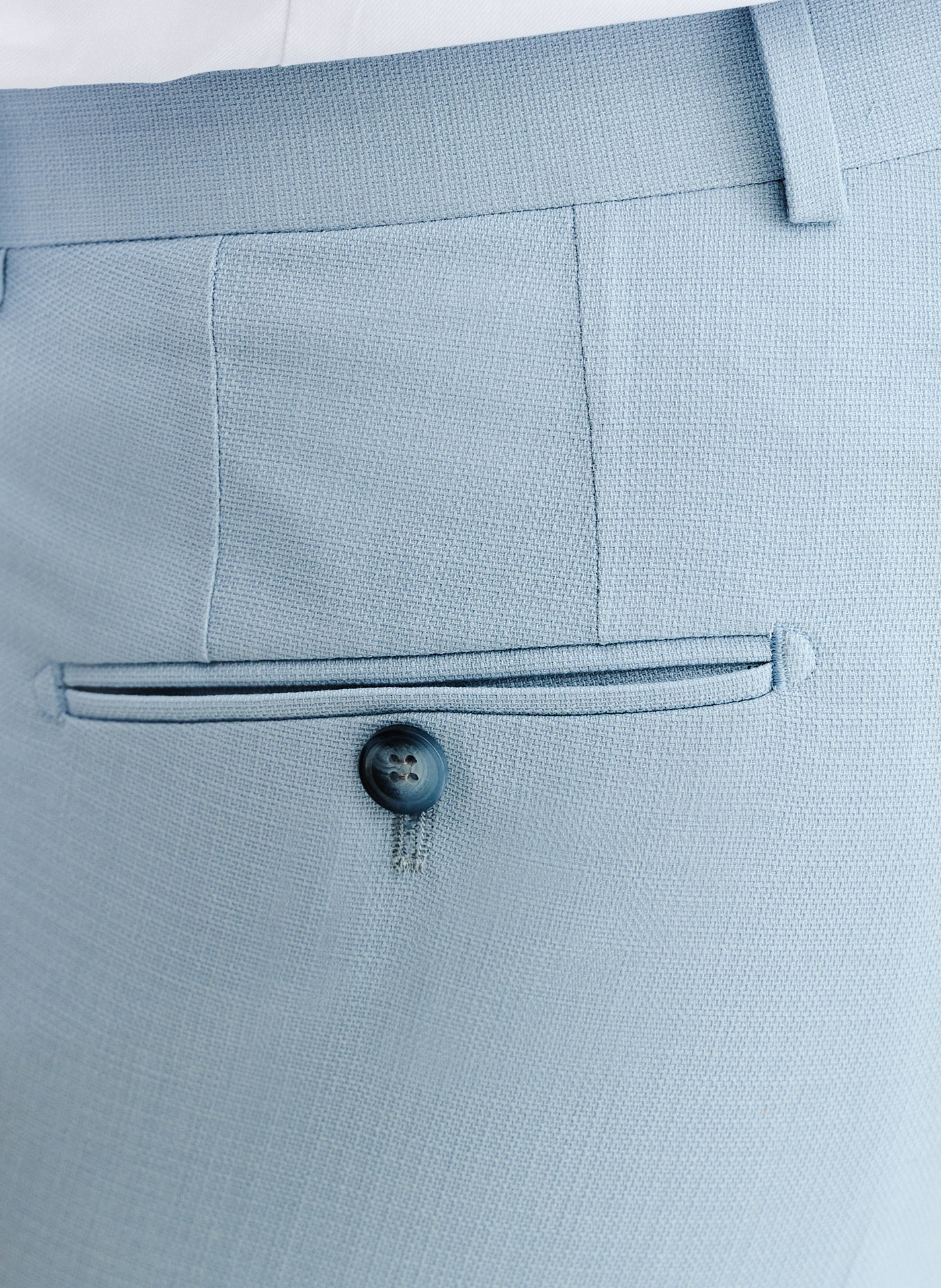 PAKO LORENTE - Błekitne spodnie ganiturowe - Pako Lorente