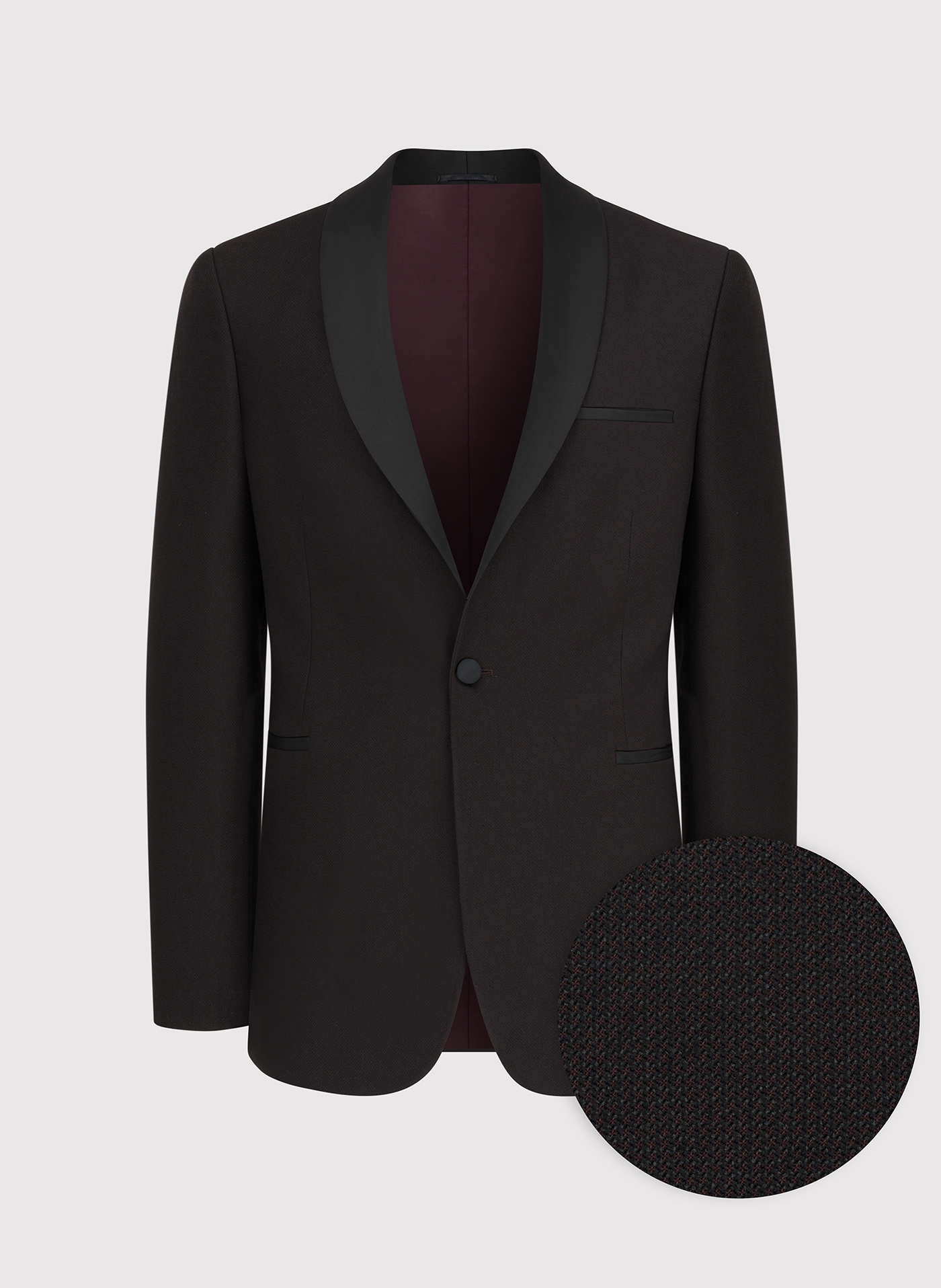 Brązowa marynarka smokingowa - Pako Lorente