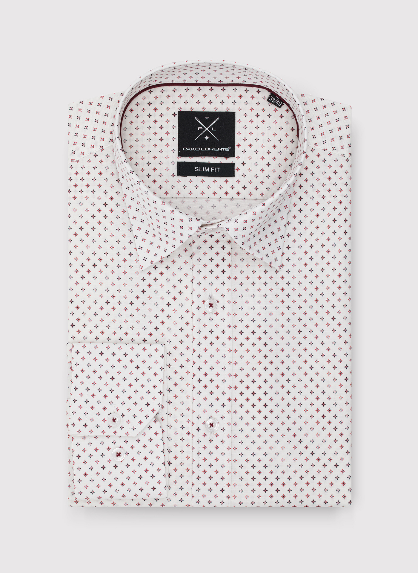 Koszula męska w mikrowzór - Pako Lorente