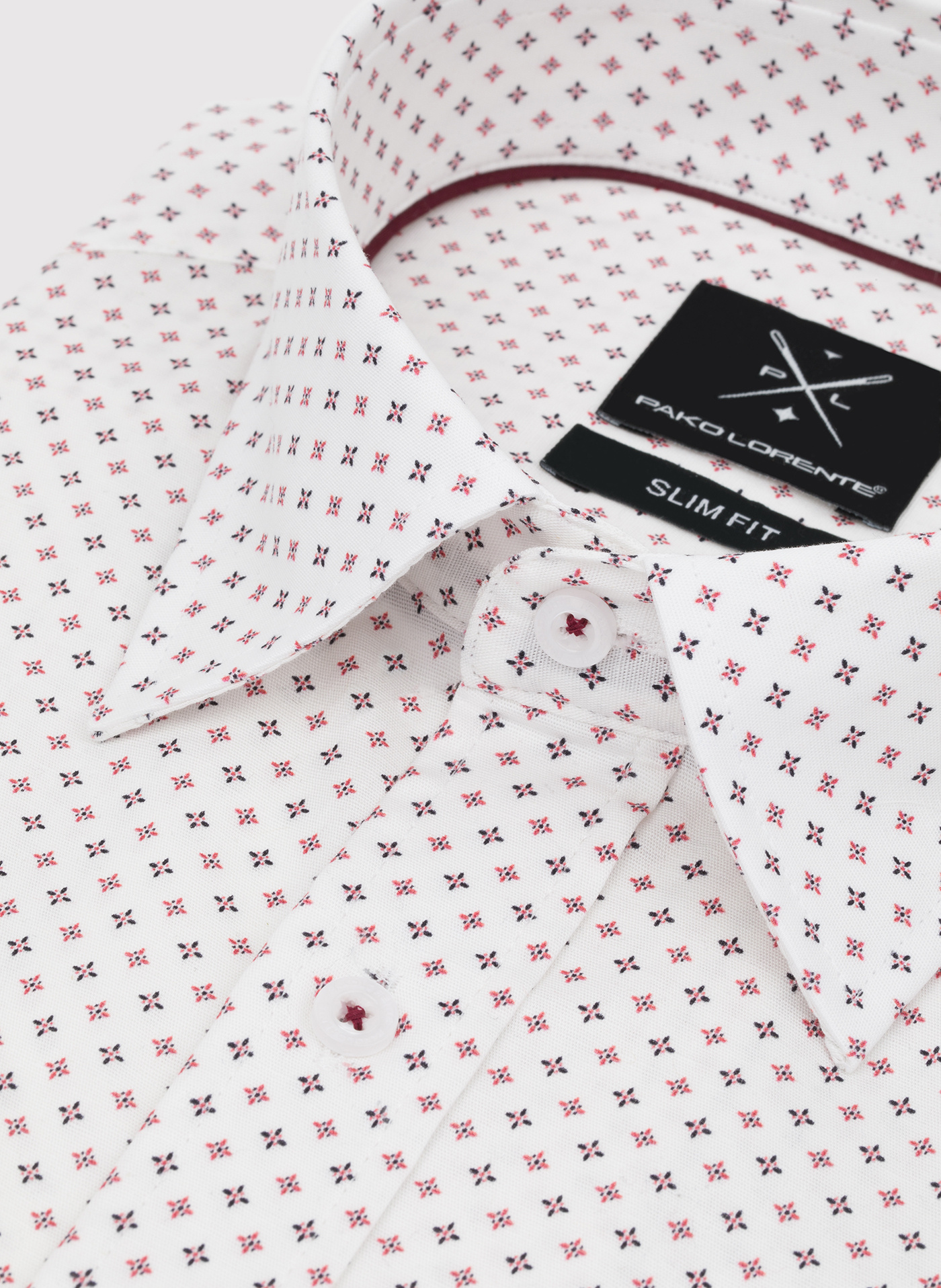 Koszula męska w mikrowzór - Pako Lorente