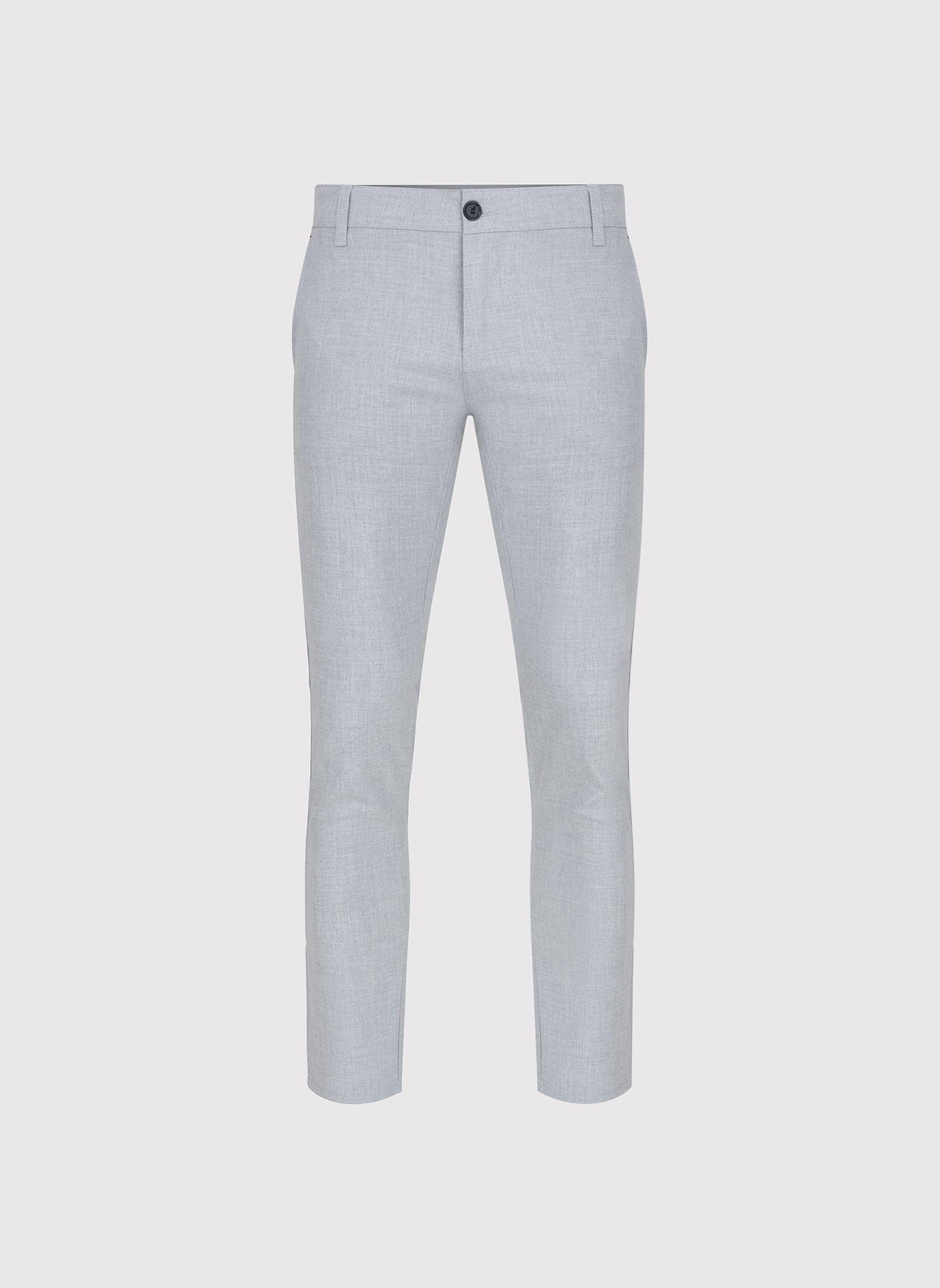 gładkie jasnoszare spodnie - Pako Lorente