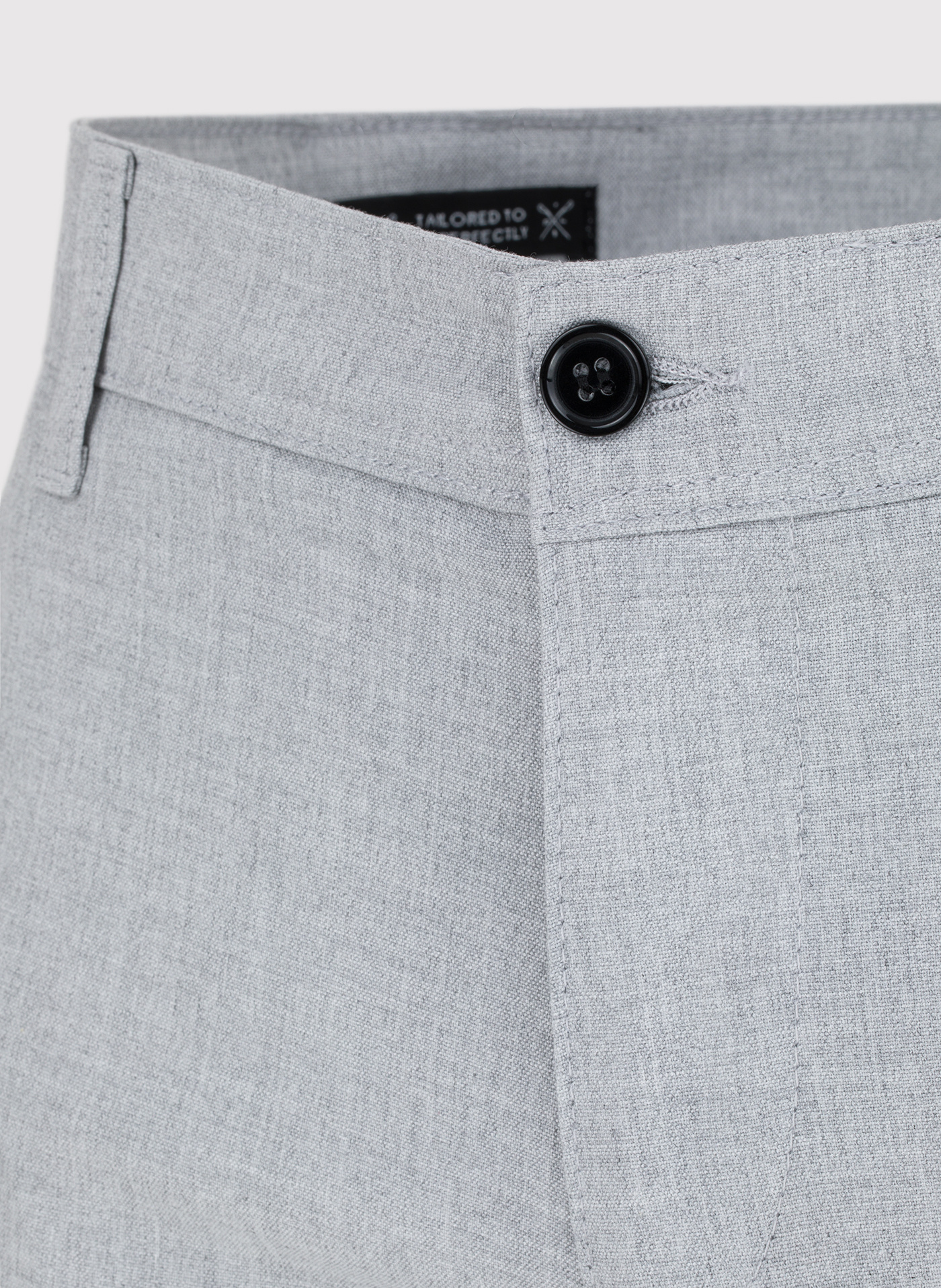 gładkie jasnoszare spodnie - Pako Lorente