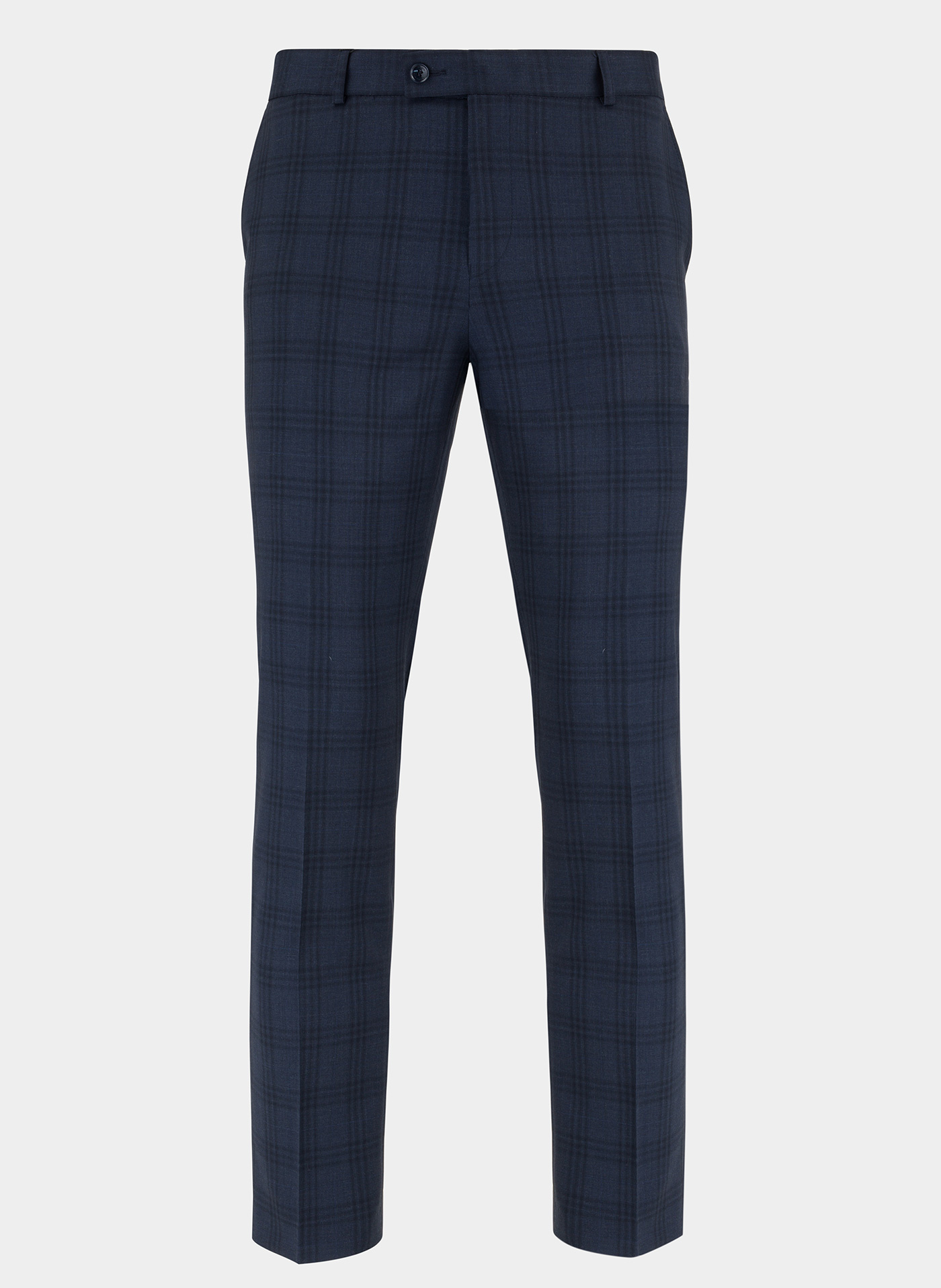 Granatowe spodnie garniturowe P21WP-6G-035-G - Pako Lorente