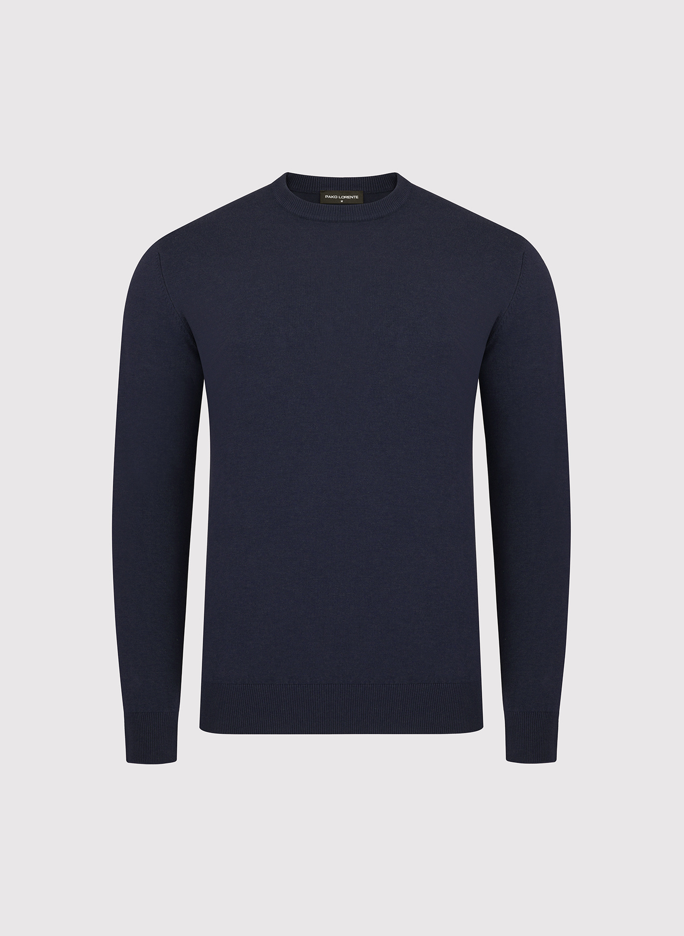 PAKO LORENTE - Granatowy sweter męski - Pako Lorente