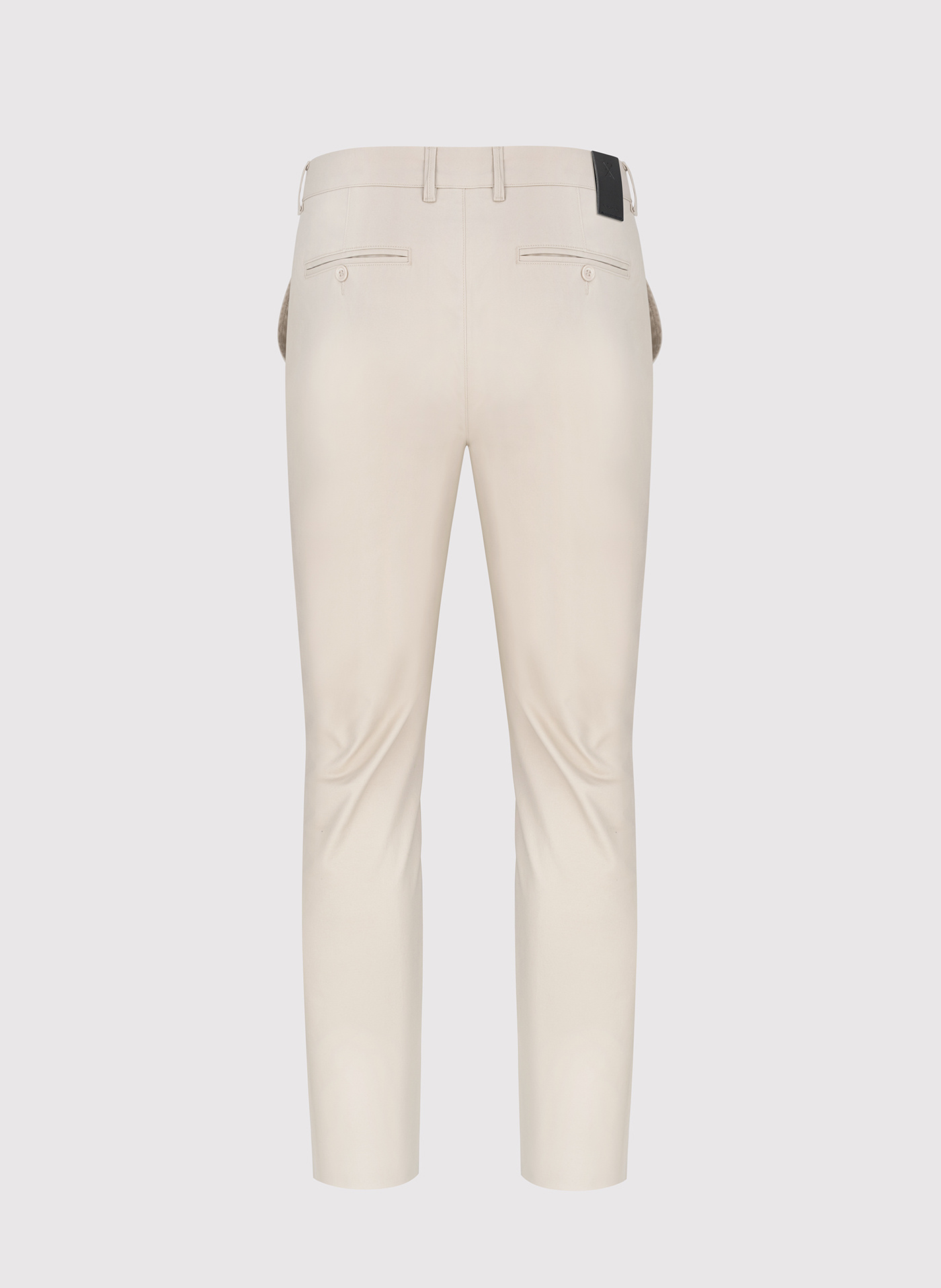 Beżowe męskie spodnie chino P24SF-WX-004-E-0 - Pako Lorente - Pako Lorente