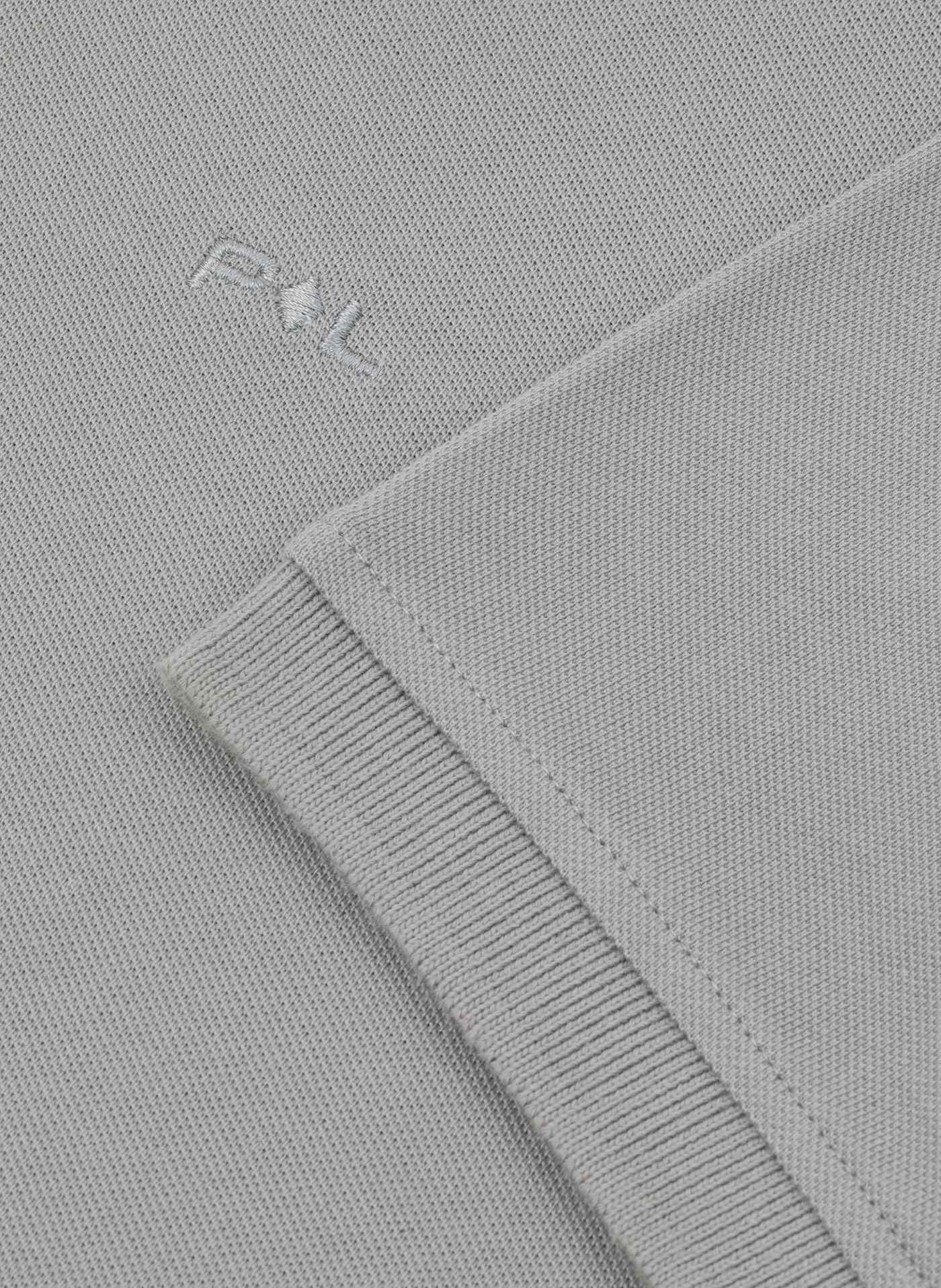 Gładki t-shirt polo w szarym kolorze - Pako Lorente