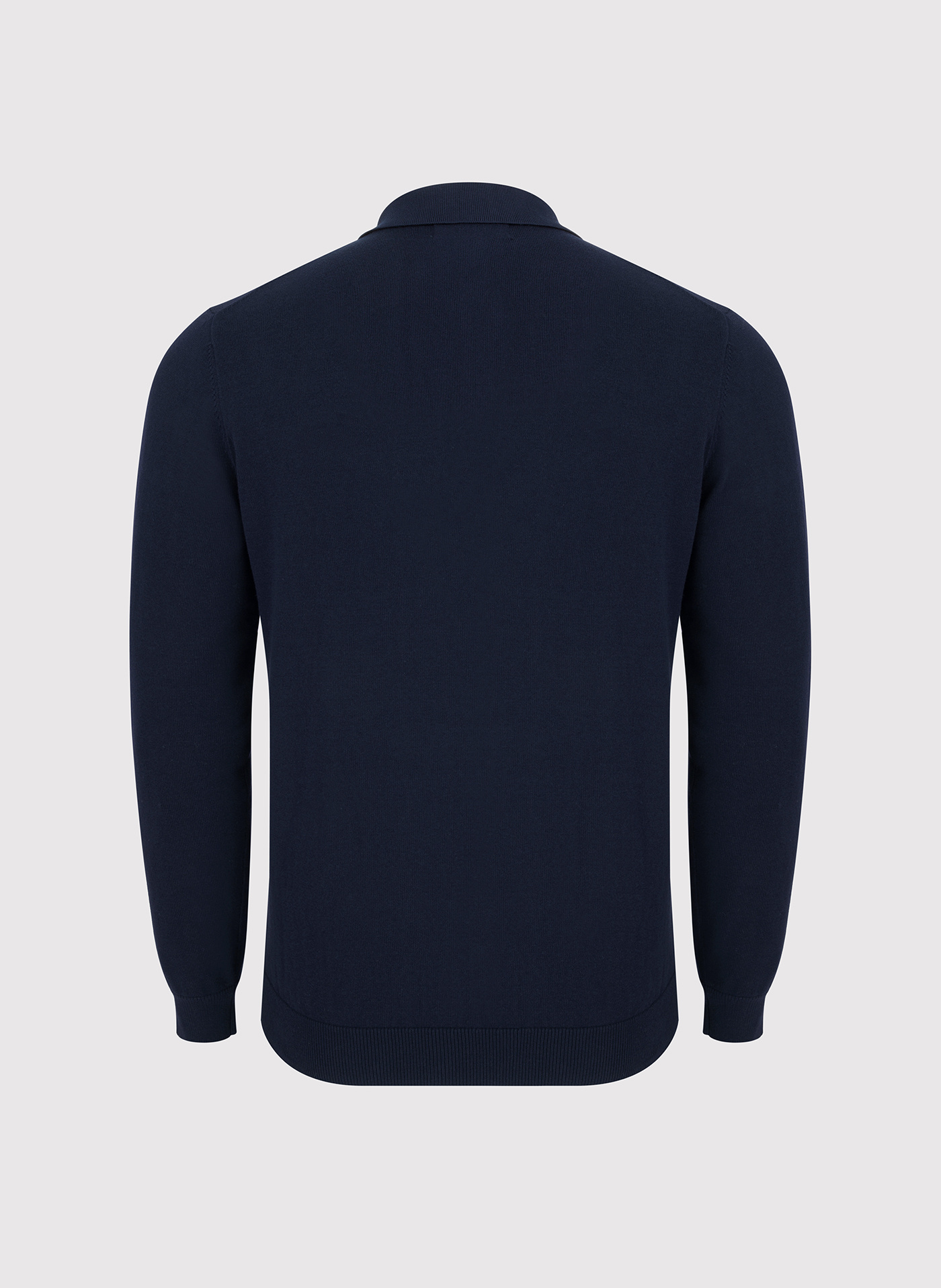 Sweter polo w kolorze granatowym - Pako Lorente