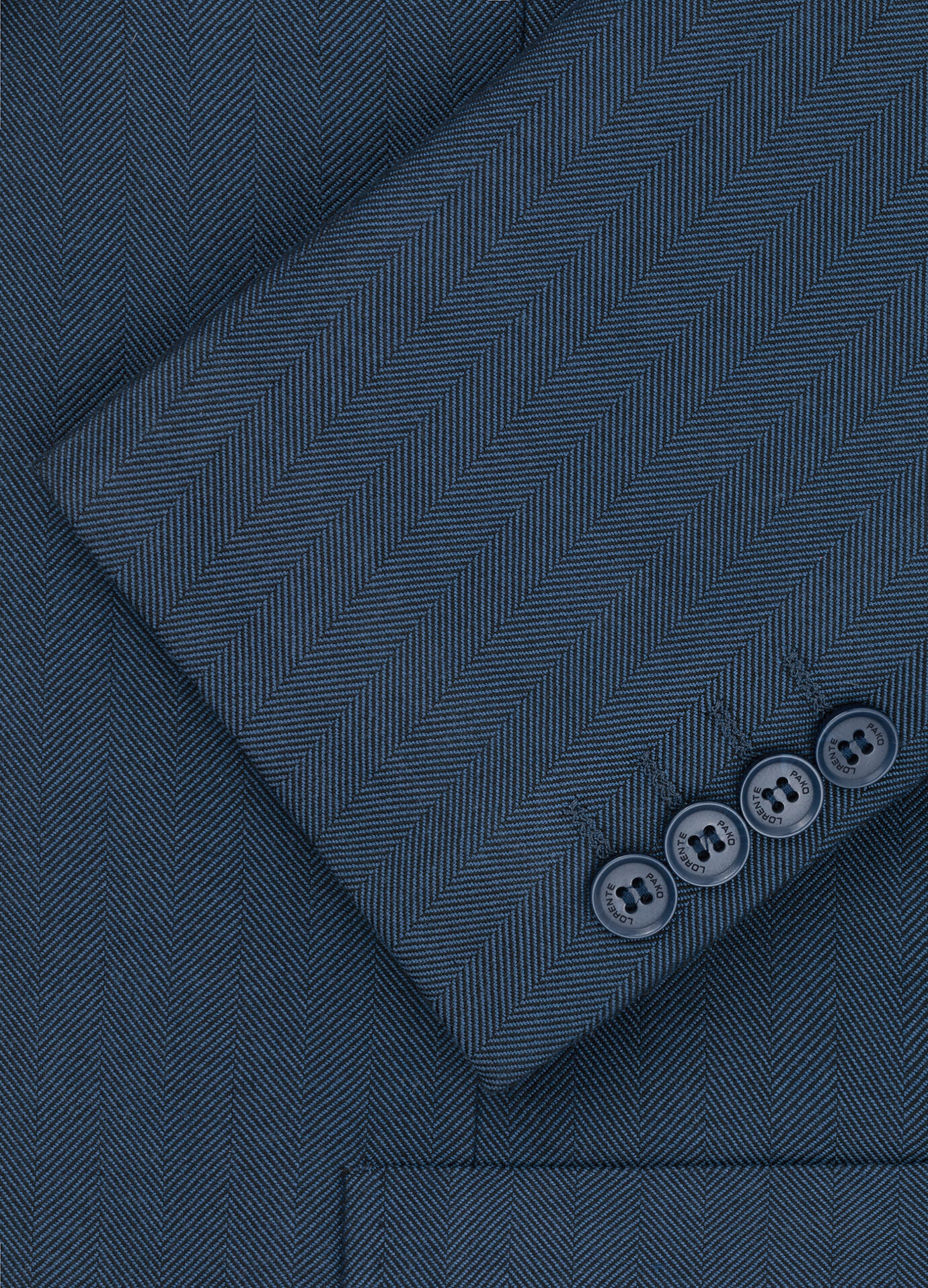 Granatowa marynarka męska bez podszewki - Pako Lorente