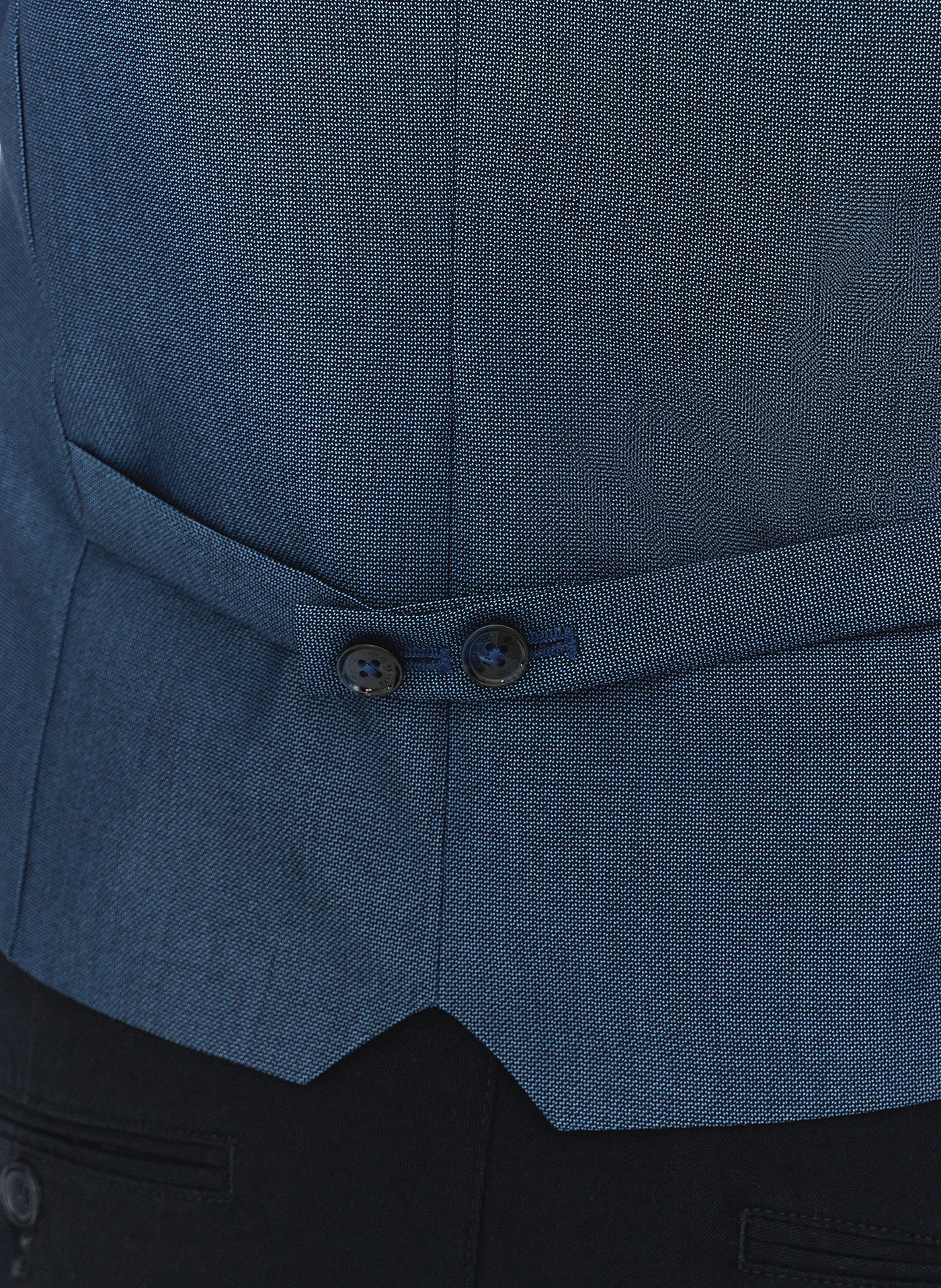 Granatowa kamizelka męska - Pako Lorente