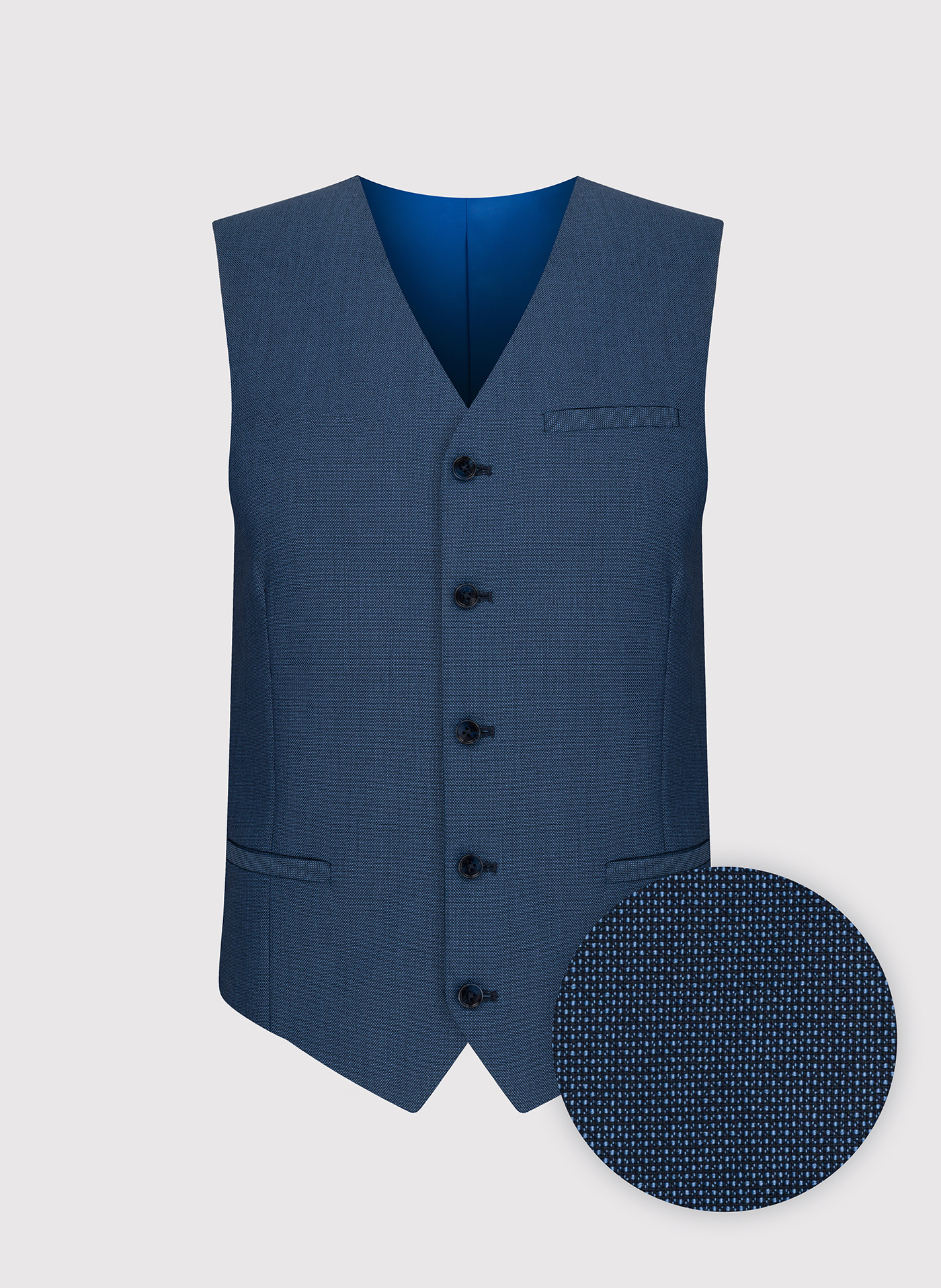 Granatowa kamizelka męska - Pako Lorente