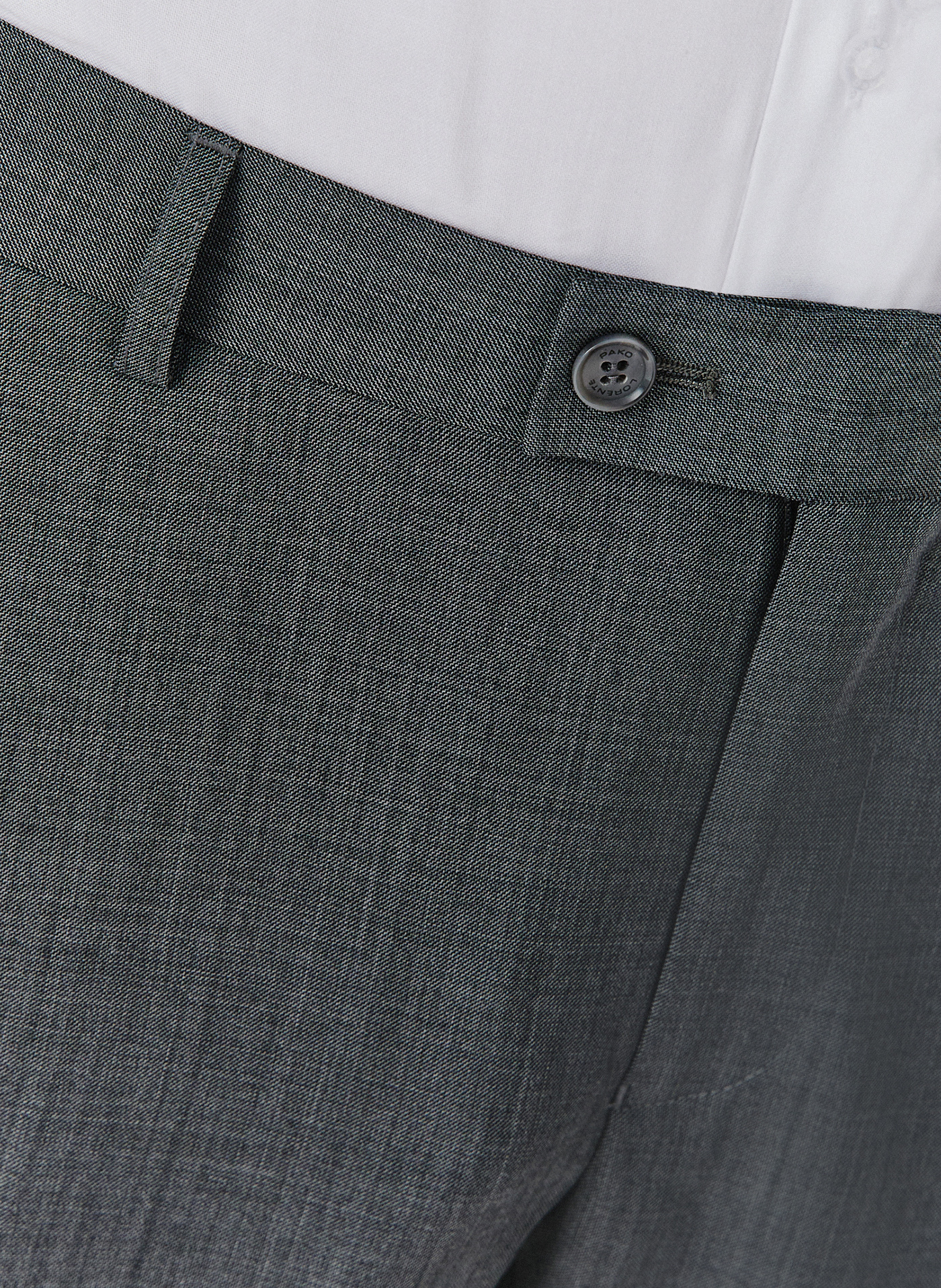 Spodnie garniturowe w kolorze szarym - Pako Lorente