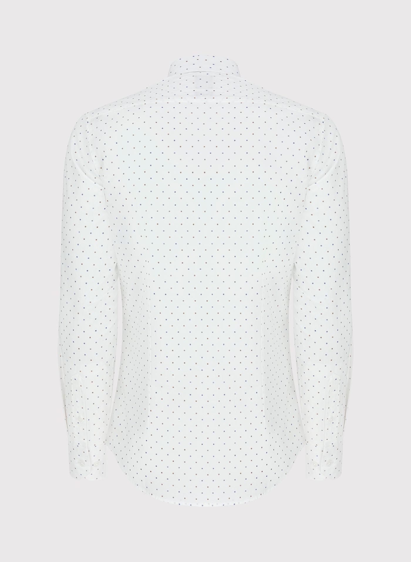 Elegancka koszula męska w delikatny wzorek P24SF-1X-021-B-S - Pako Lorente - Pako Lorente