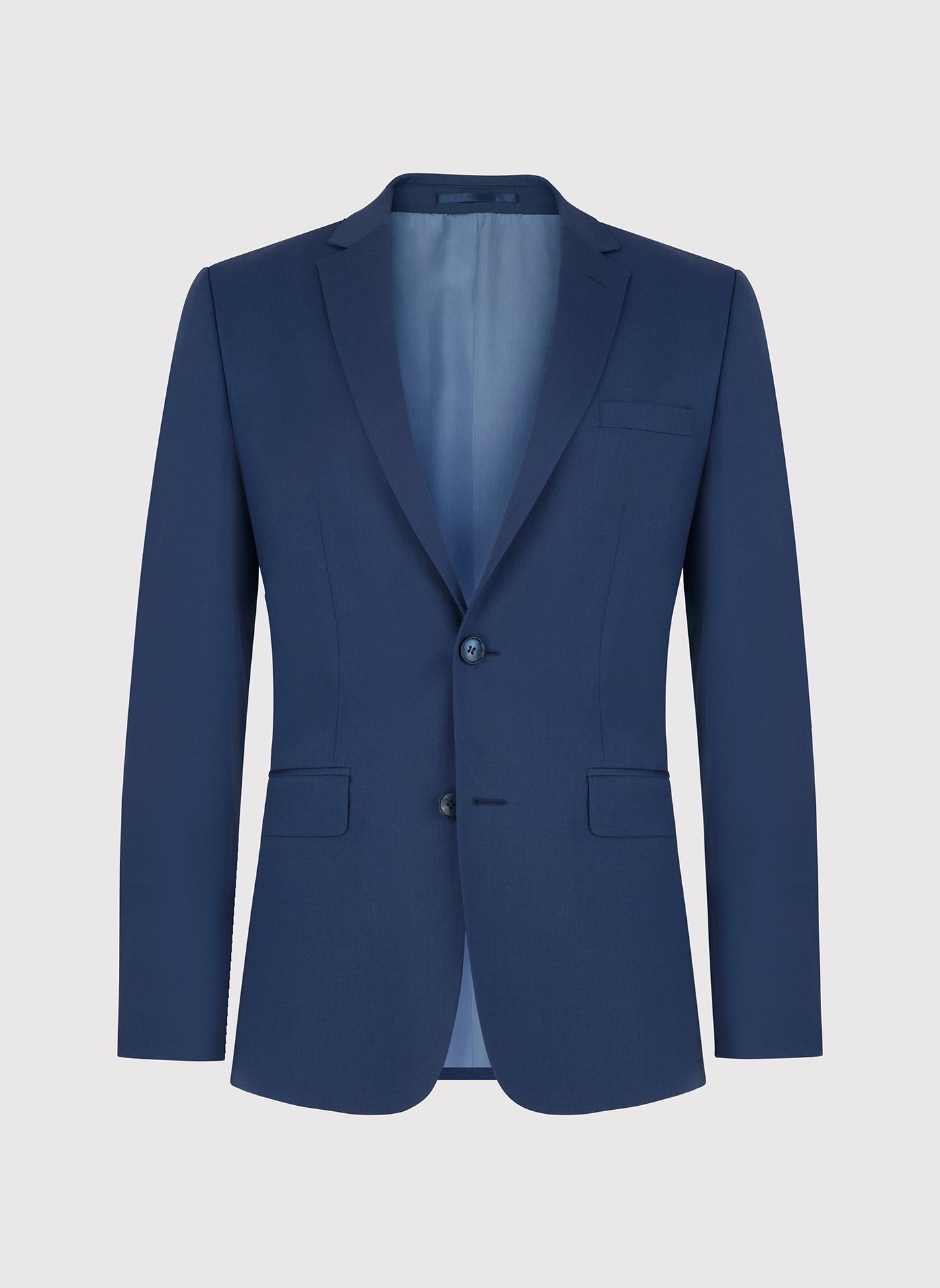Wełniana marynarka garniturowa w kolorze niebieskim - Pako Lorente
