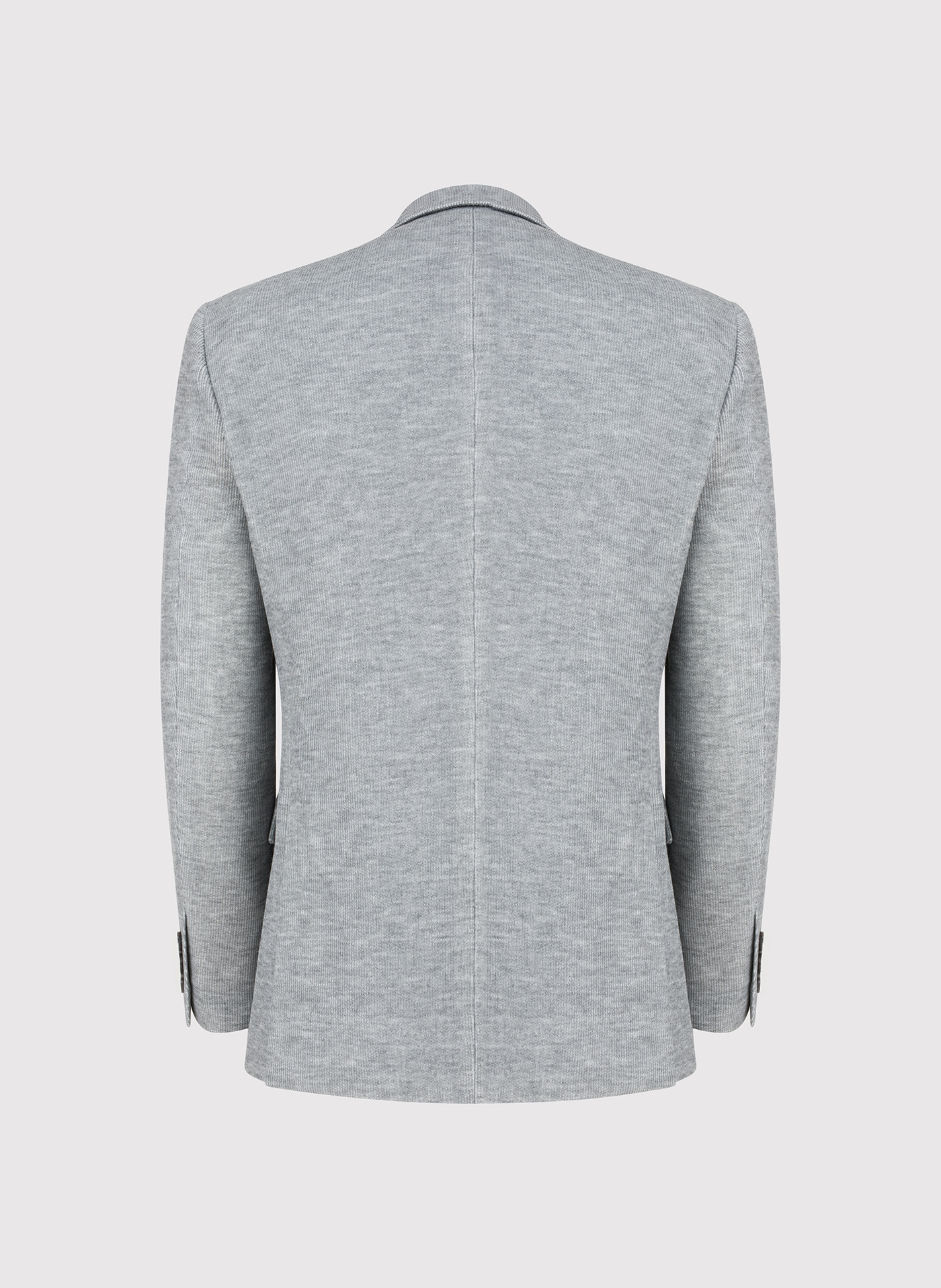 PAKO LORENTE - Szara marynarka melanż z dzianiny - Pako Lorente