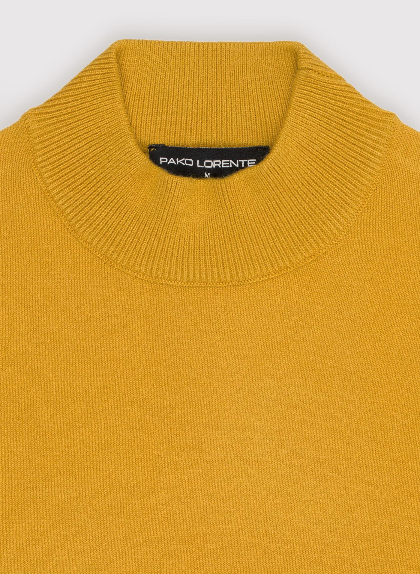 Żółty półgolf męski - Pako Lorente