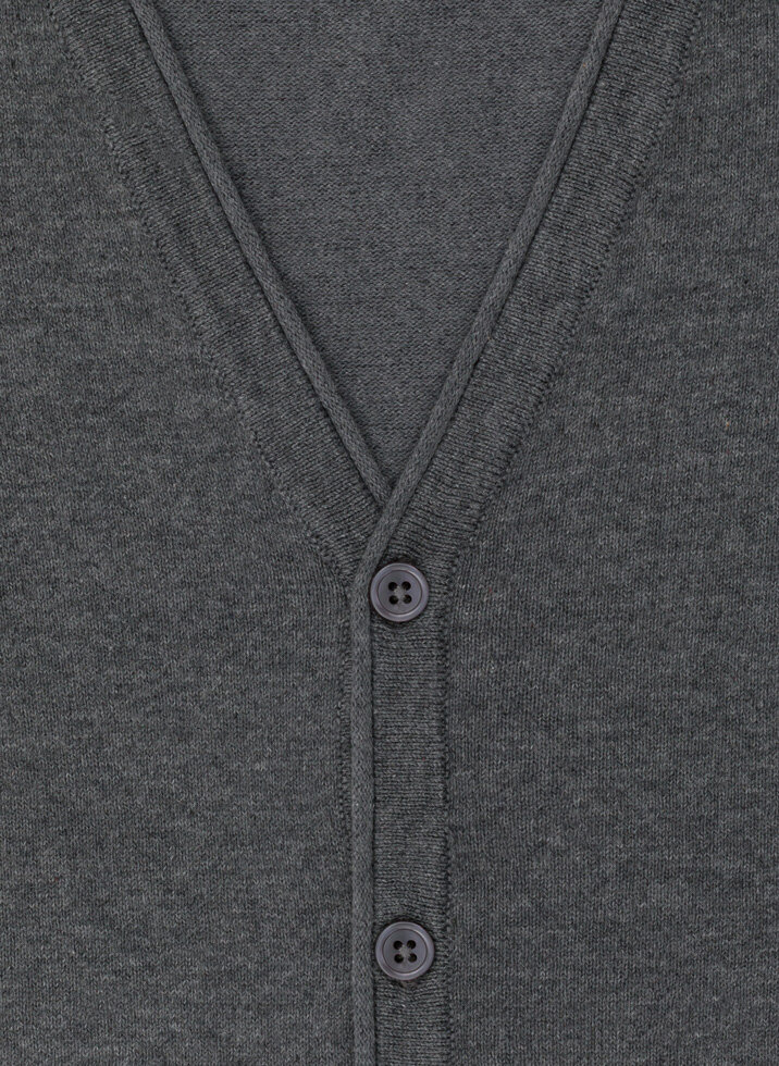Szary kardigan męski P24SF-2X-004-S - Pako Lorente - Pako Lorente