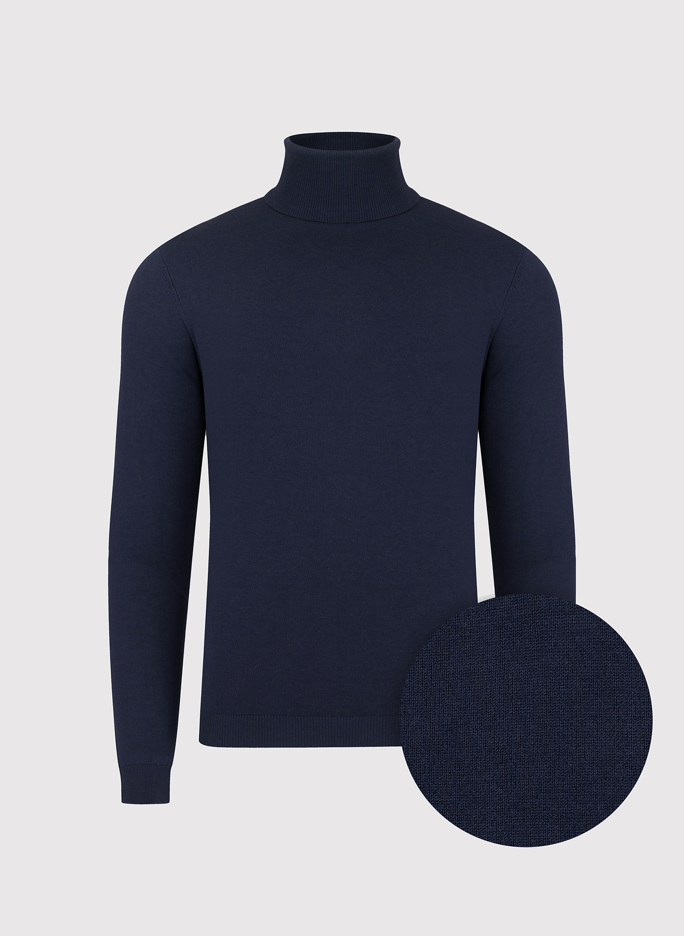 PAKO LORENTE - Golf męski w granatowym kolorze - Pako Lorente