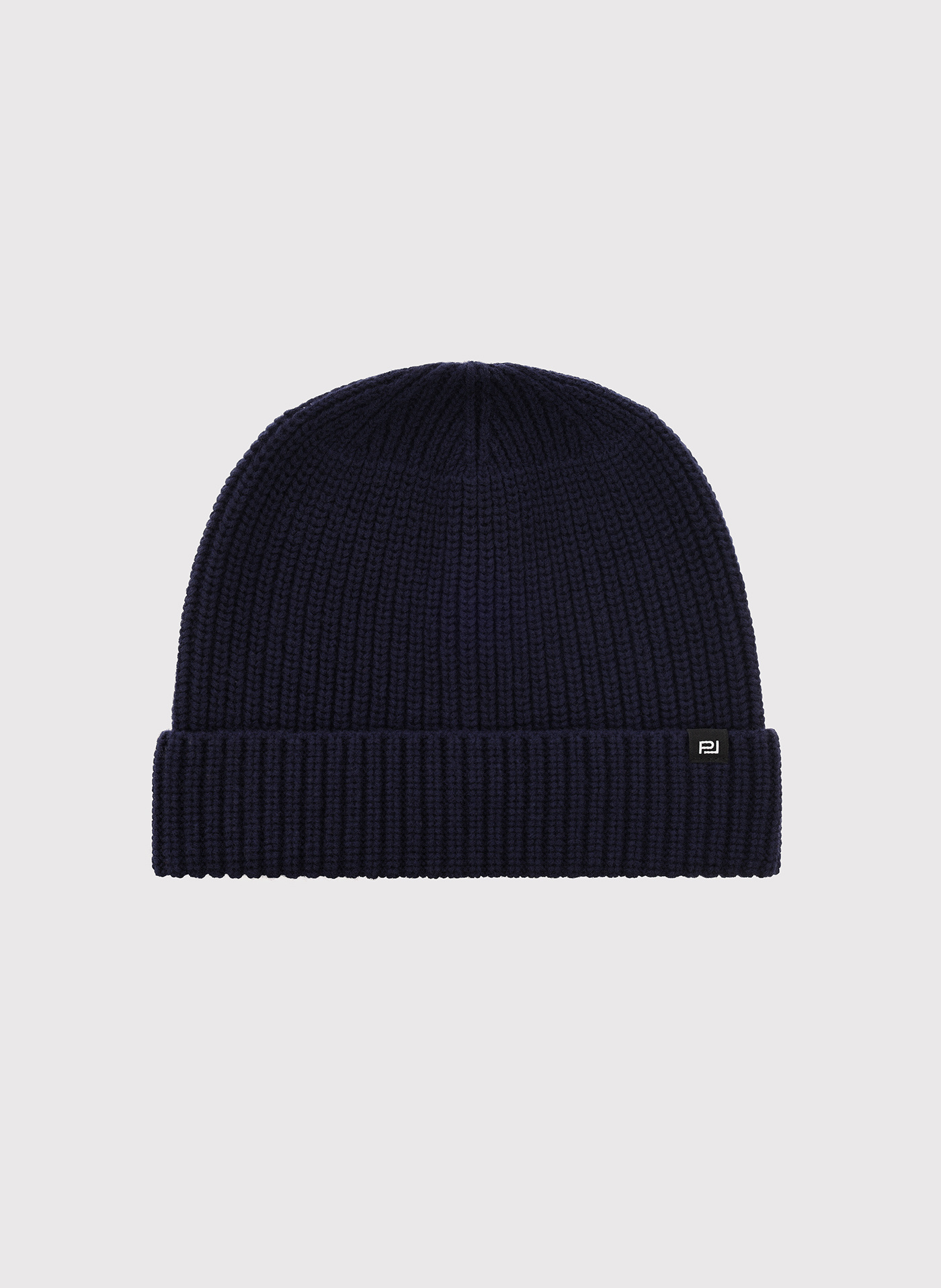 PAKO LORENTE - Granatowa czapka męska z wełną - Pako Lorente