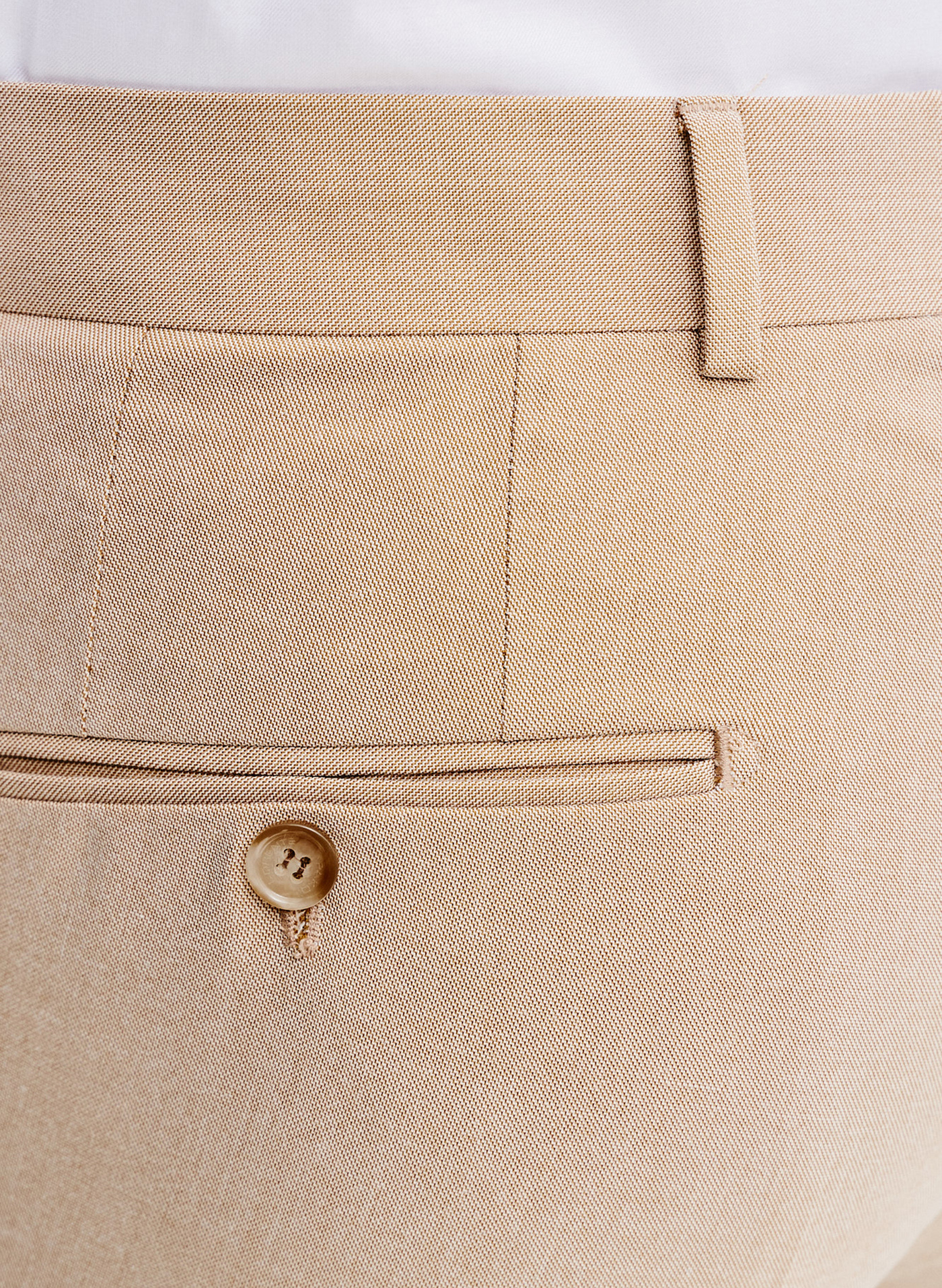 Beżowe spodnie ganiturowe - Pako Lorente