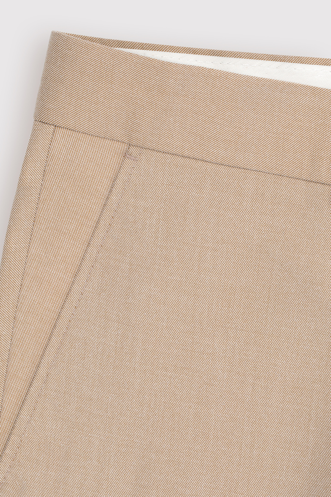 Beżowe spodnie ganiturowe - Pako Lorente