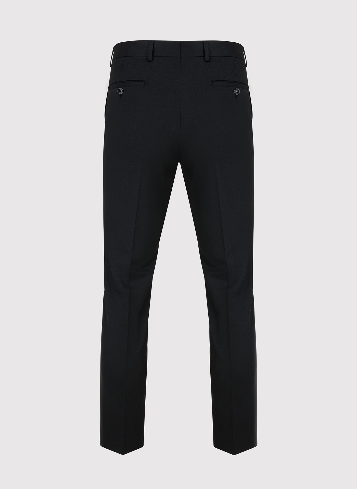 Czarne spodnie smokingowe P22SF-6S-003-C-S - Pako Lorente