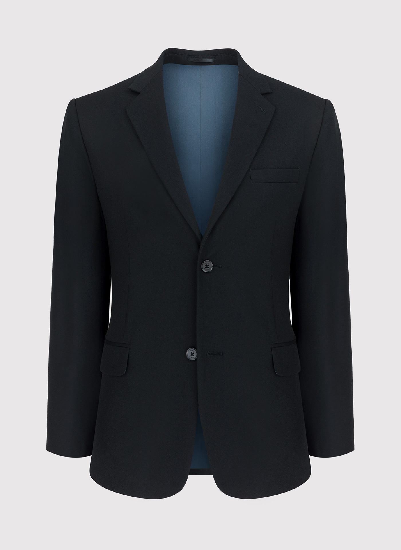 Czarna marynarka garniturowa P22SP-3G-026-C-S - Pako Lorente