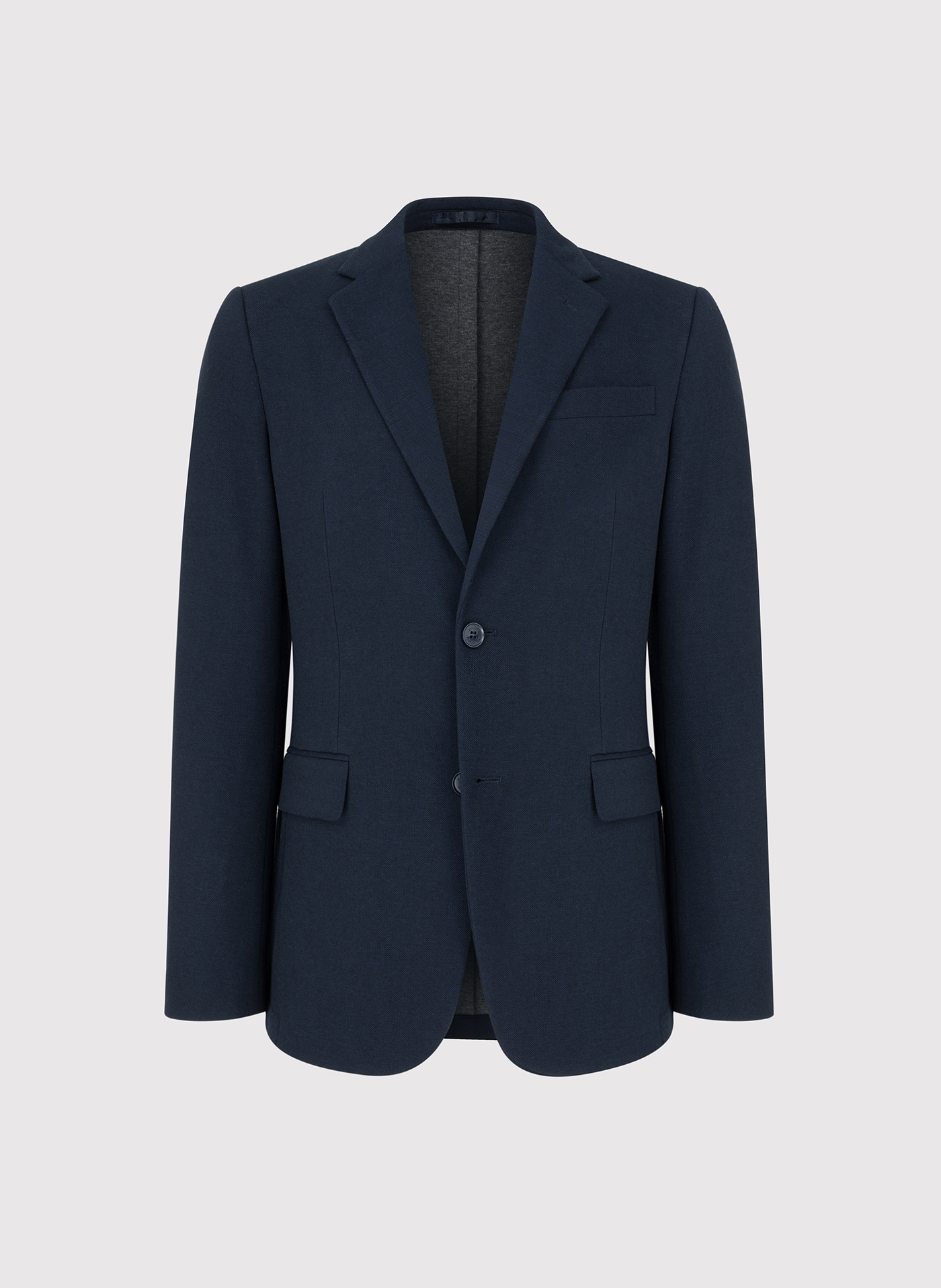 Granatowa dzianinowa marynarka męska - Pako Lorente