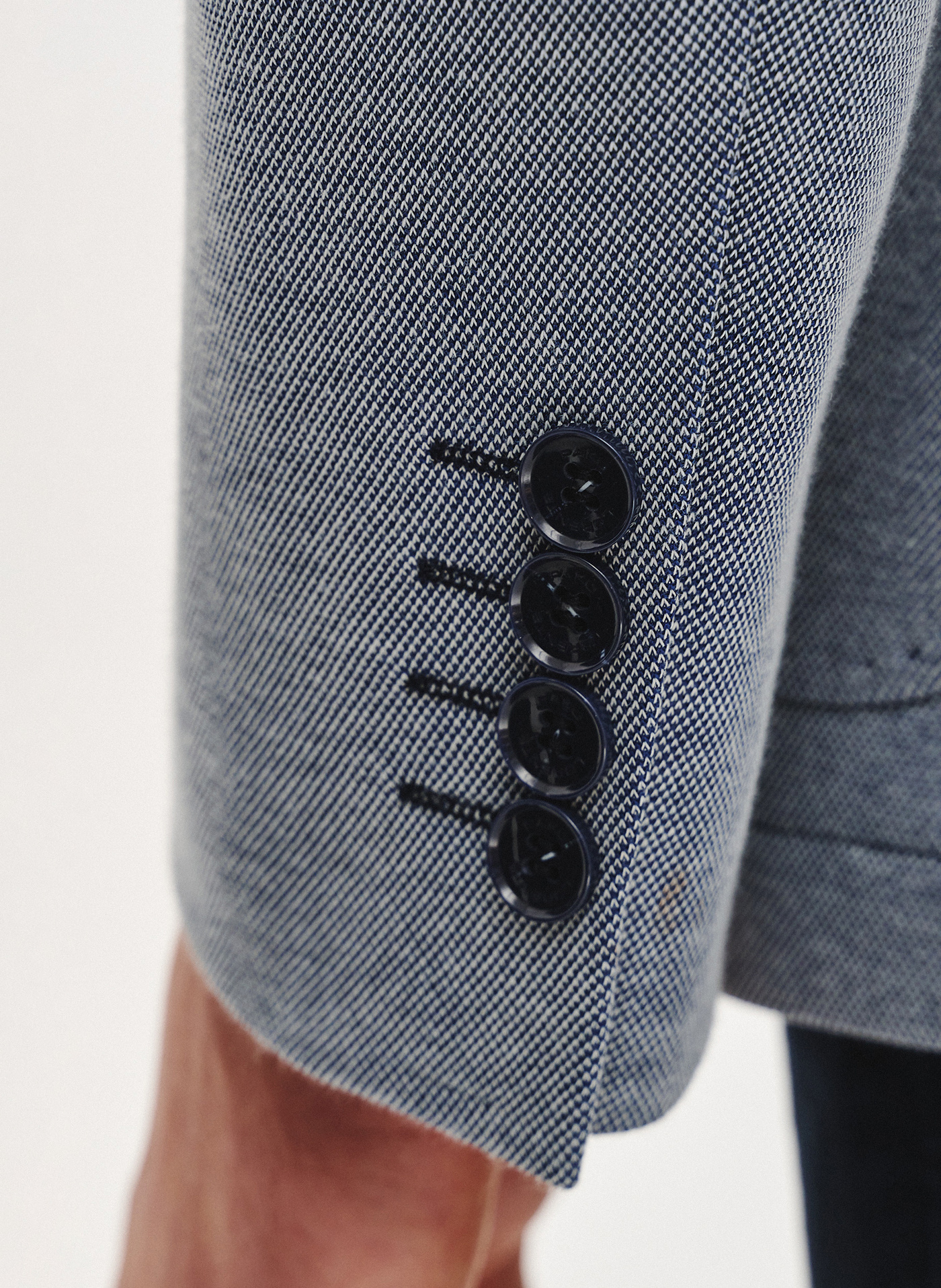 PAKO LORENTE - Niebieska marynarka z dzianiny - Pako Lorente