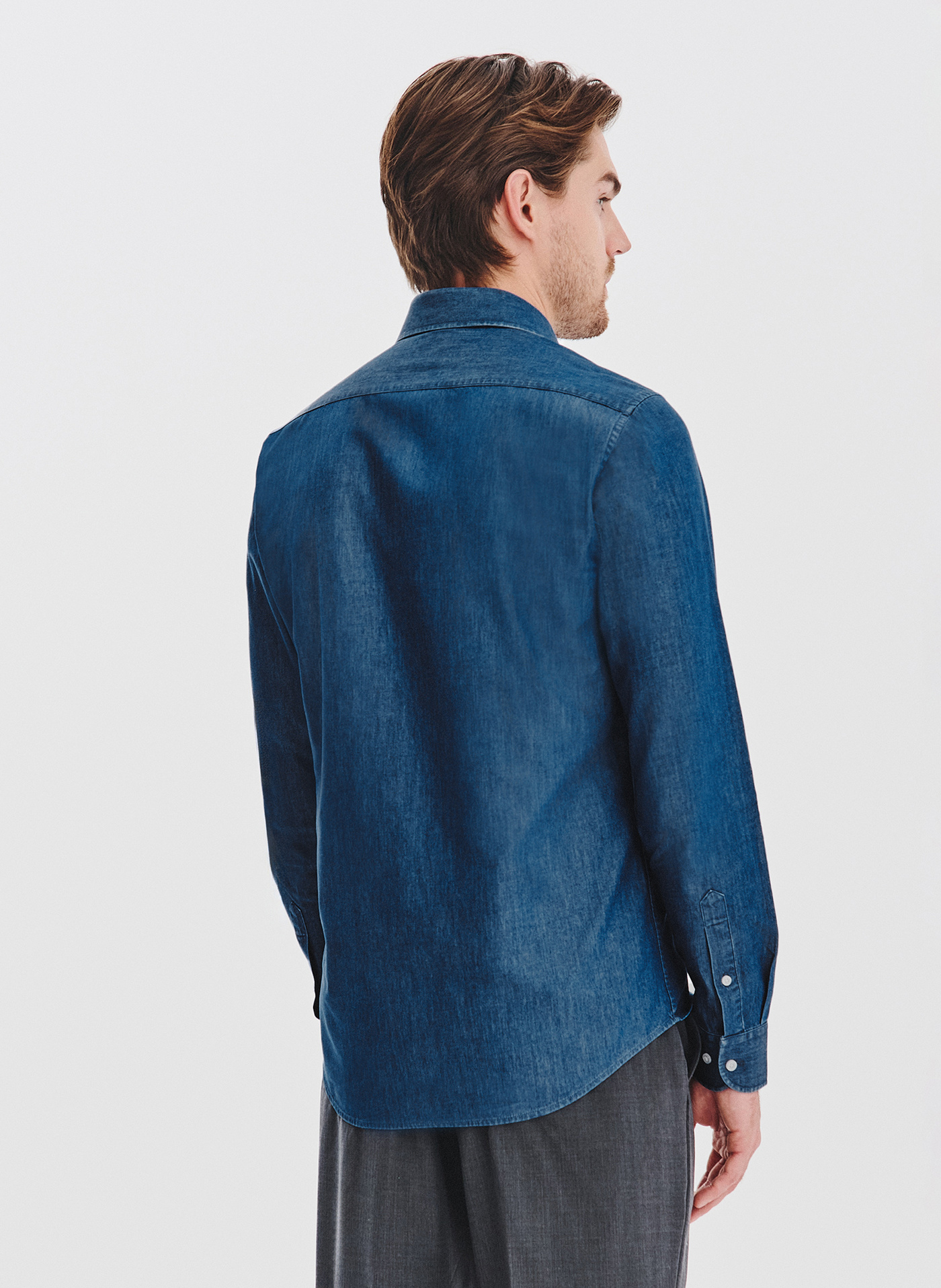 PAKO LORENTE - Niebieska koszula jeansowa - Pako Lorente