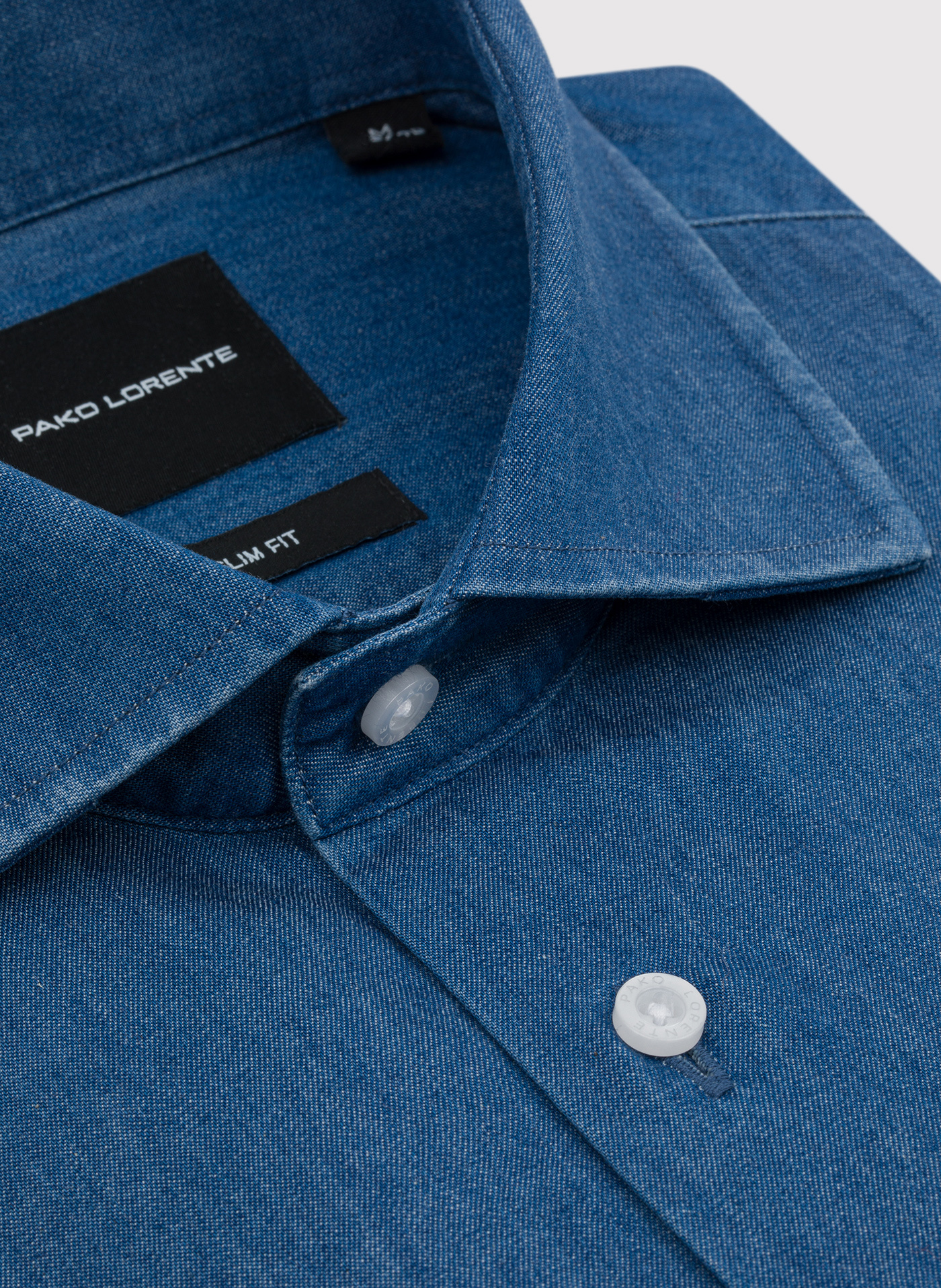 PAKO LORENTE - Niebieska koszula jeansowa - Pako Lorente