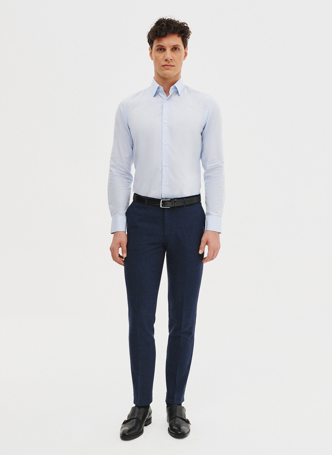 Błękitna koszula bawełniana - Pako Lorente